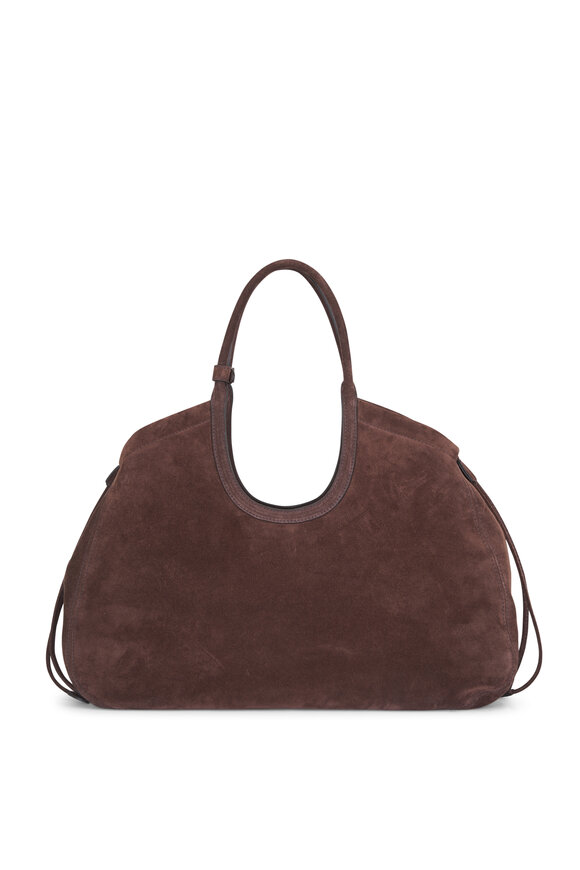 Miu Miu Ivy Testa Di Moro Suede Shoulder Bag - view 3