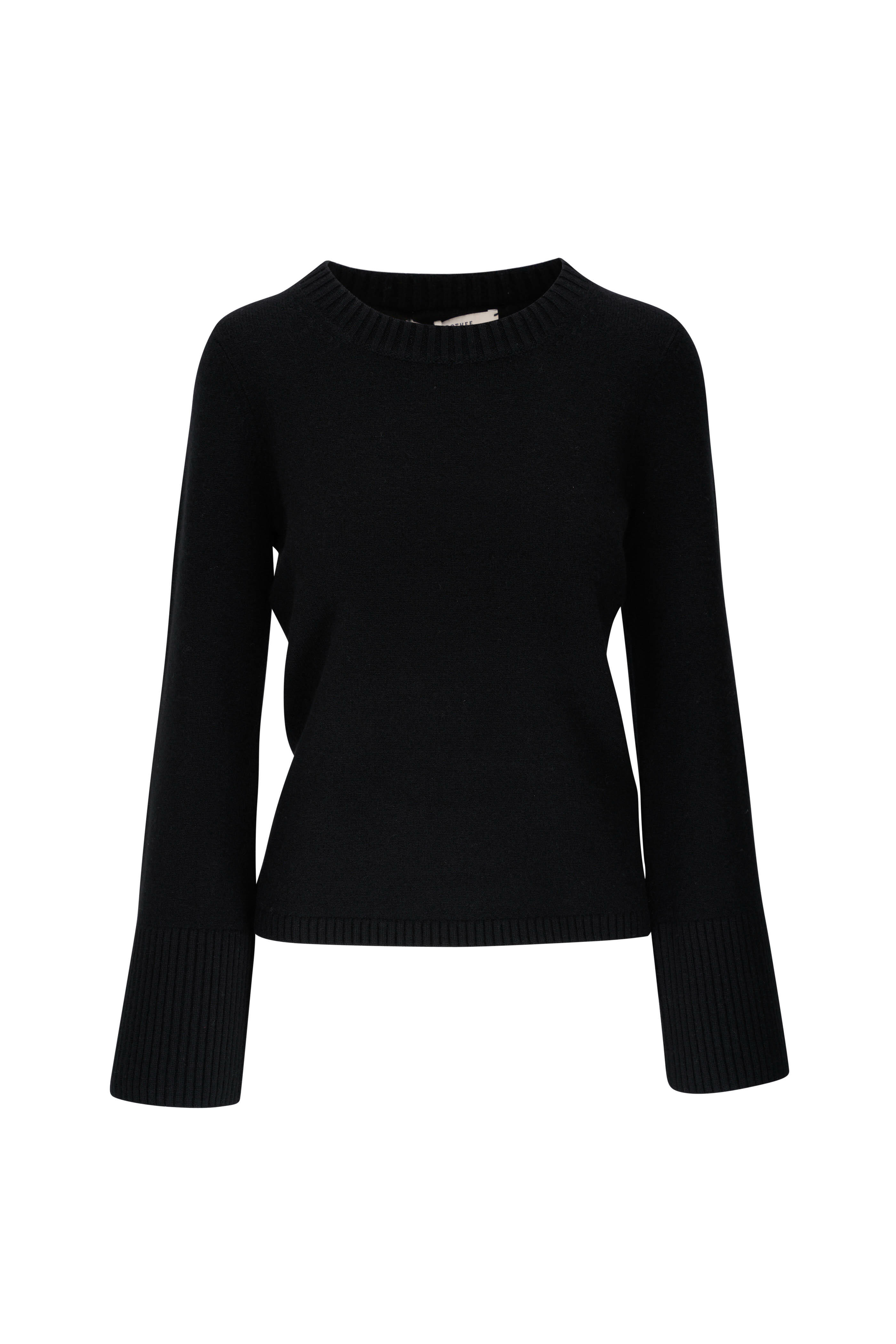 Dorothee Schumacher - Luxury Comfort Black Cashmere Sweater