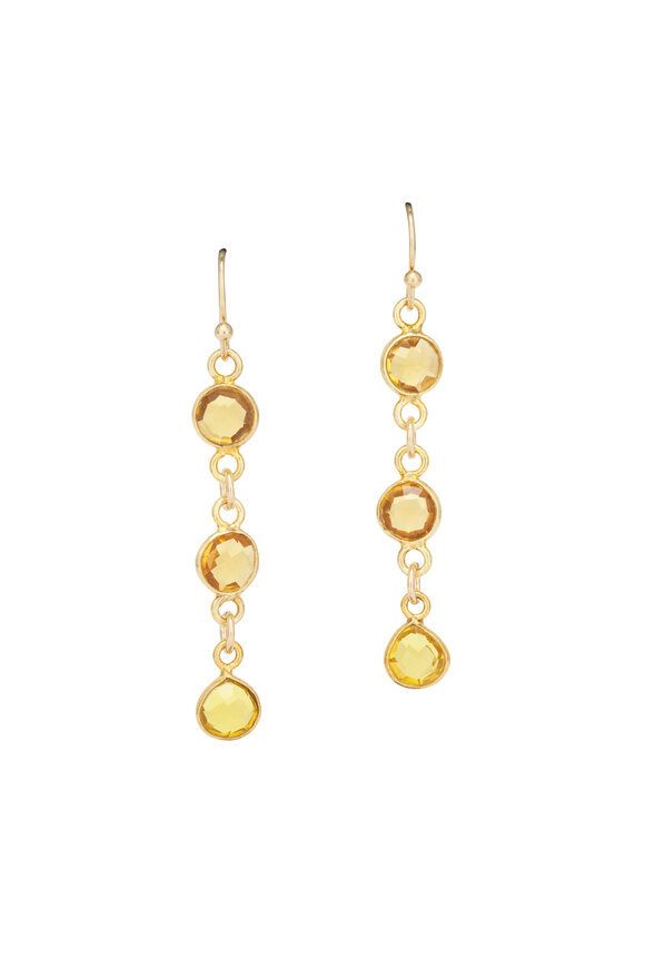 Cristina V. Reilly Citrine Earrings - view 1