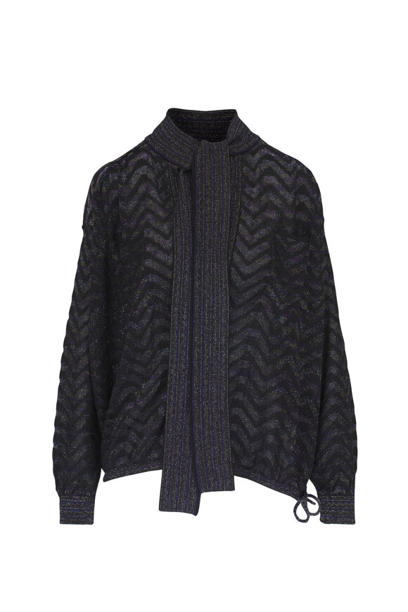 Missoni Multicolor Sequin Blouse - view 1