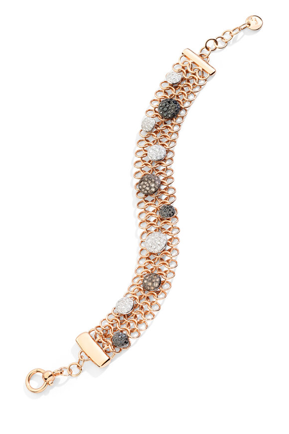Pomellato Sabbia 1.5CT Diamond Cuff Bracelet