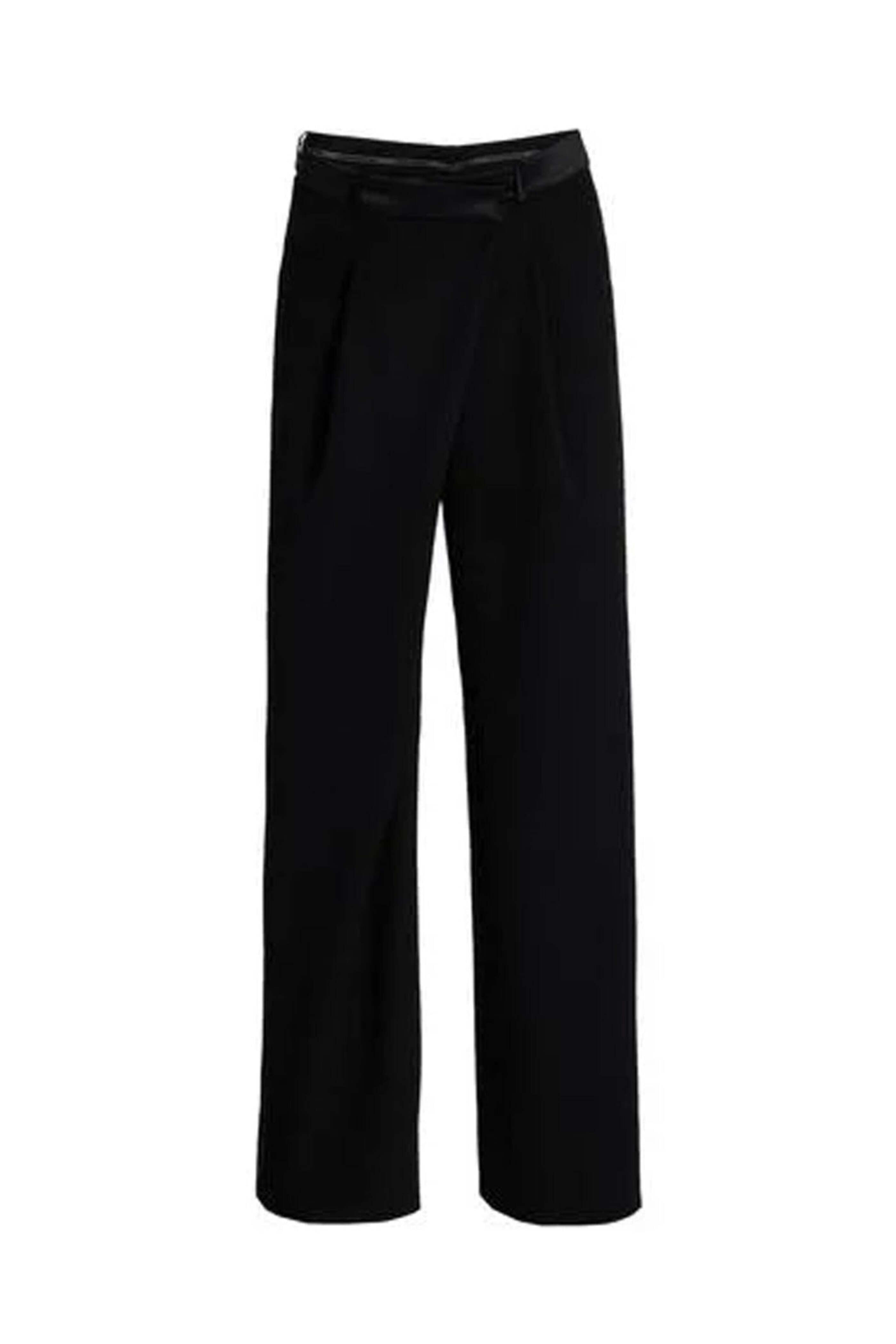 Simkhai - Black Palladia Wide Leg Tuxedo Pant