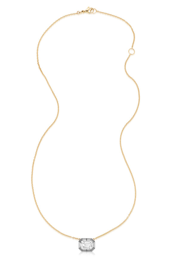 Nam Cho 18-karat Yellow Gold Diamond Pendant Necklace