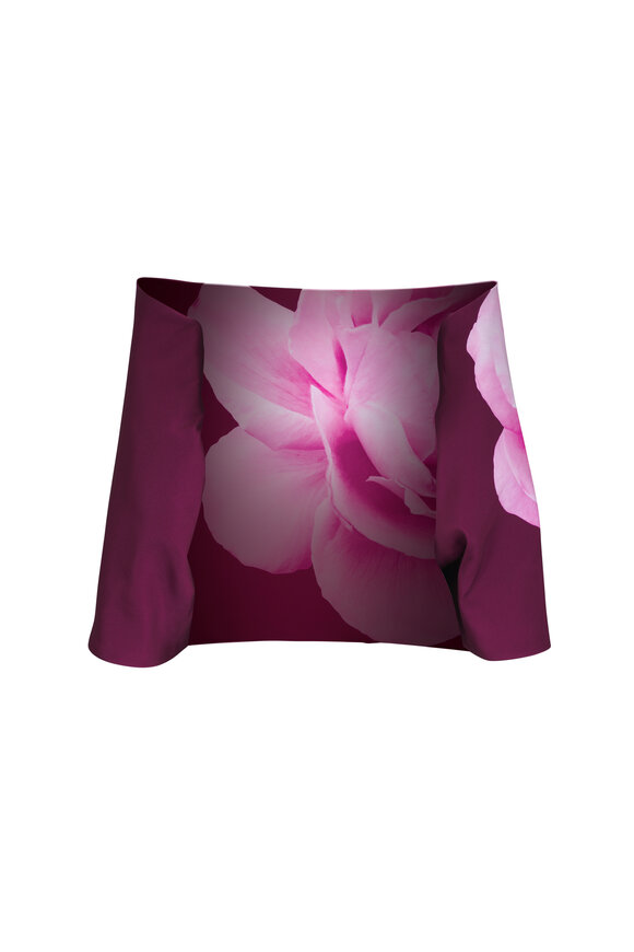 Sachin + Babi The Hug Bordeaux Esperance Shawl