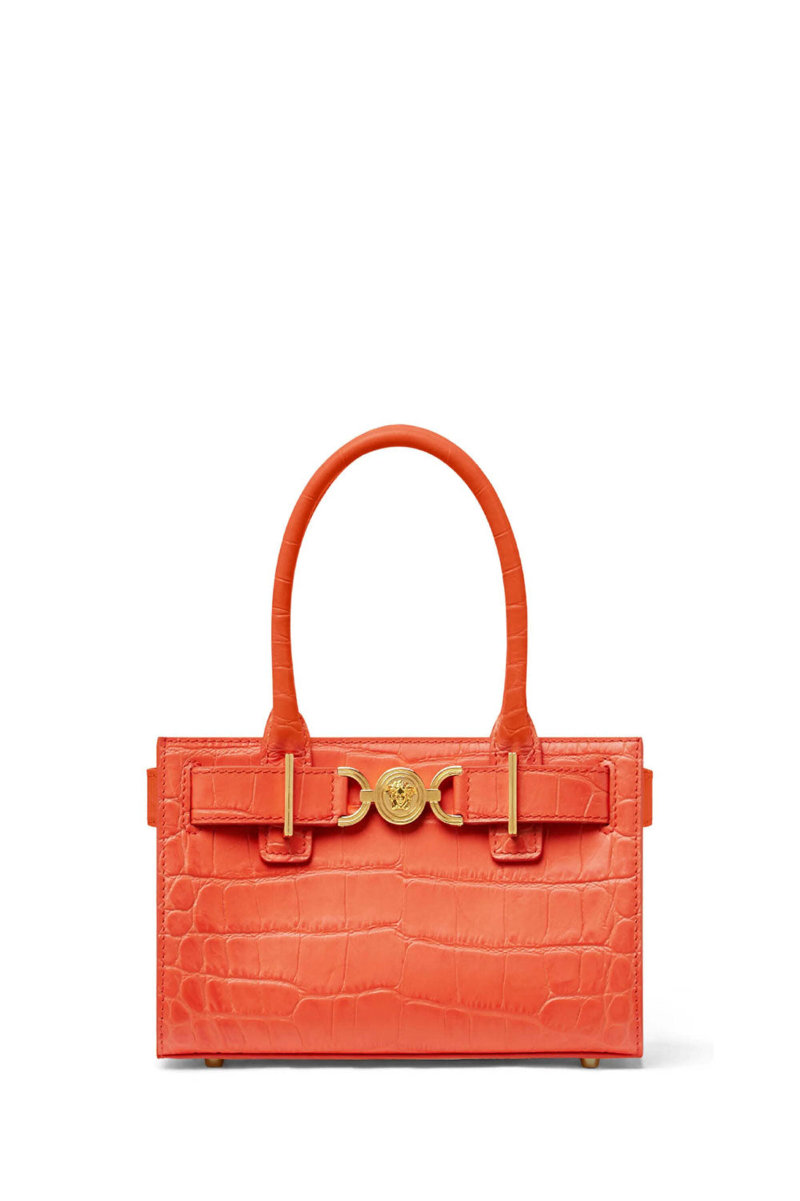 Versace - Small Medusa 95 Tote Bag in Coral | Mitchell Stores