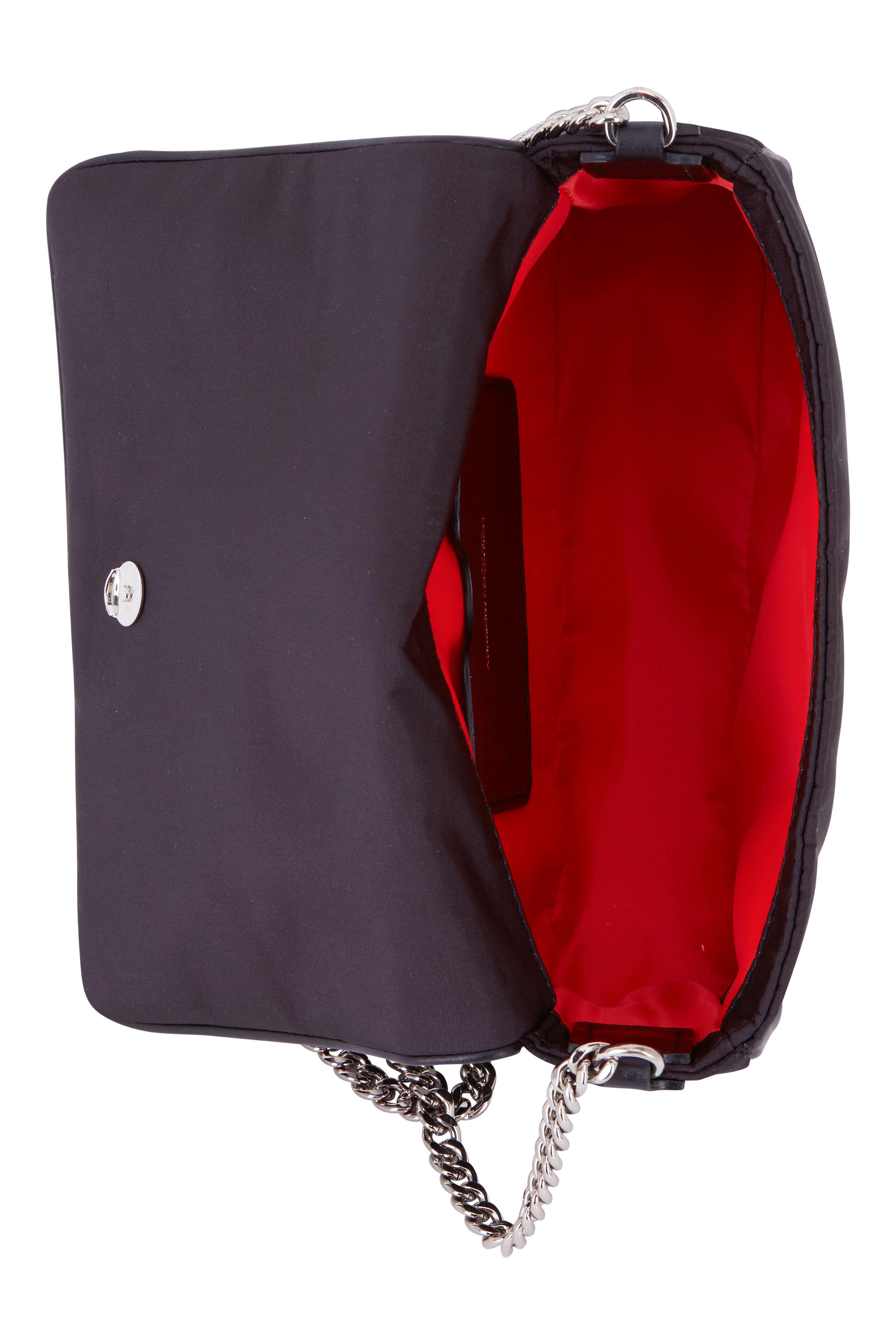 Moschino Men's Canvas Logo Shoulder Bag | Neiman Marcus