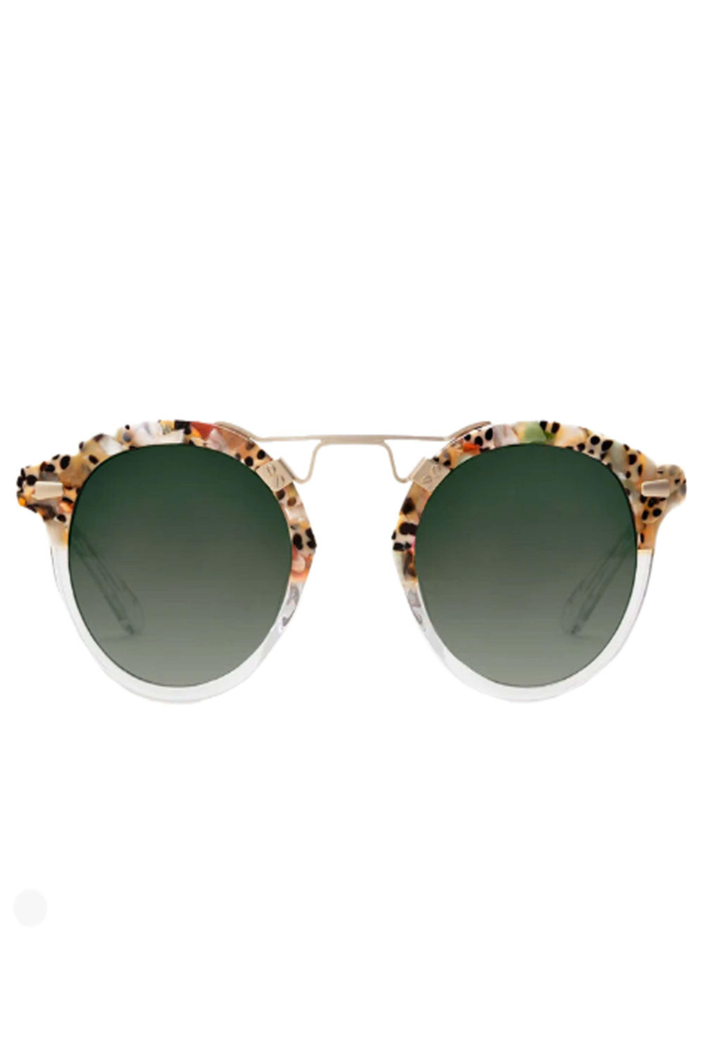 Krewe - St. Louis II Sunglasses in Poppy + Crystal