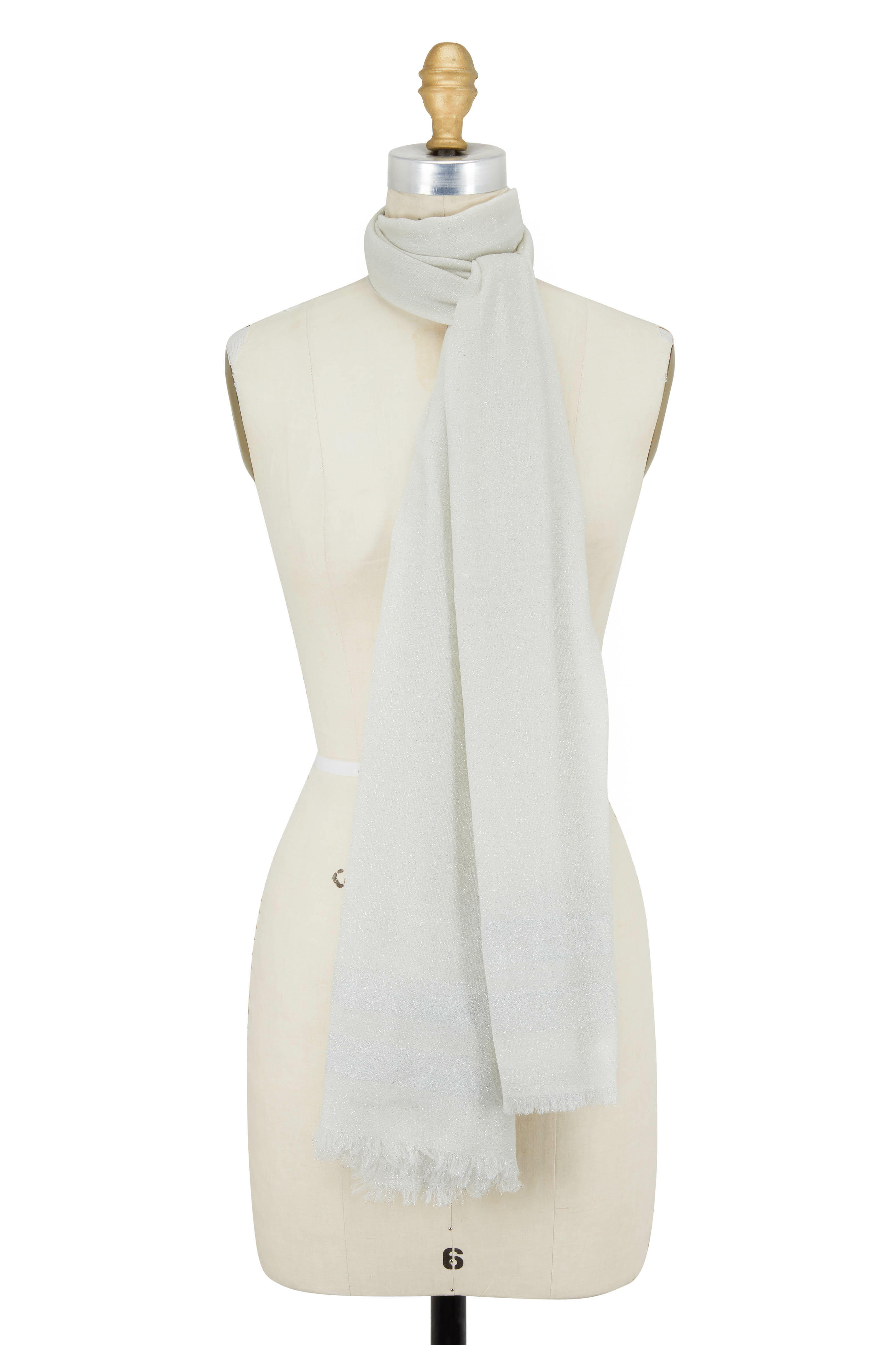 Kinross - Silver Multi Shimmer Shawl