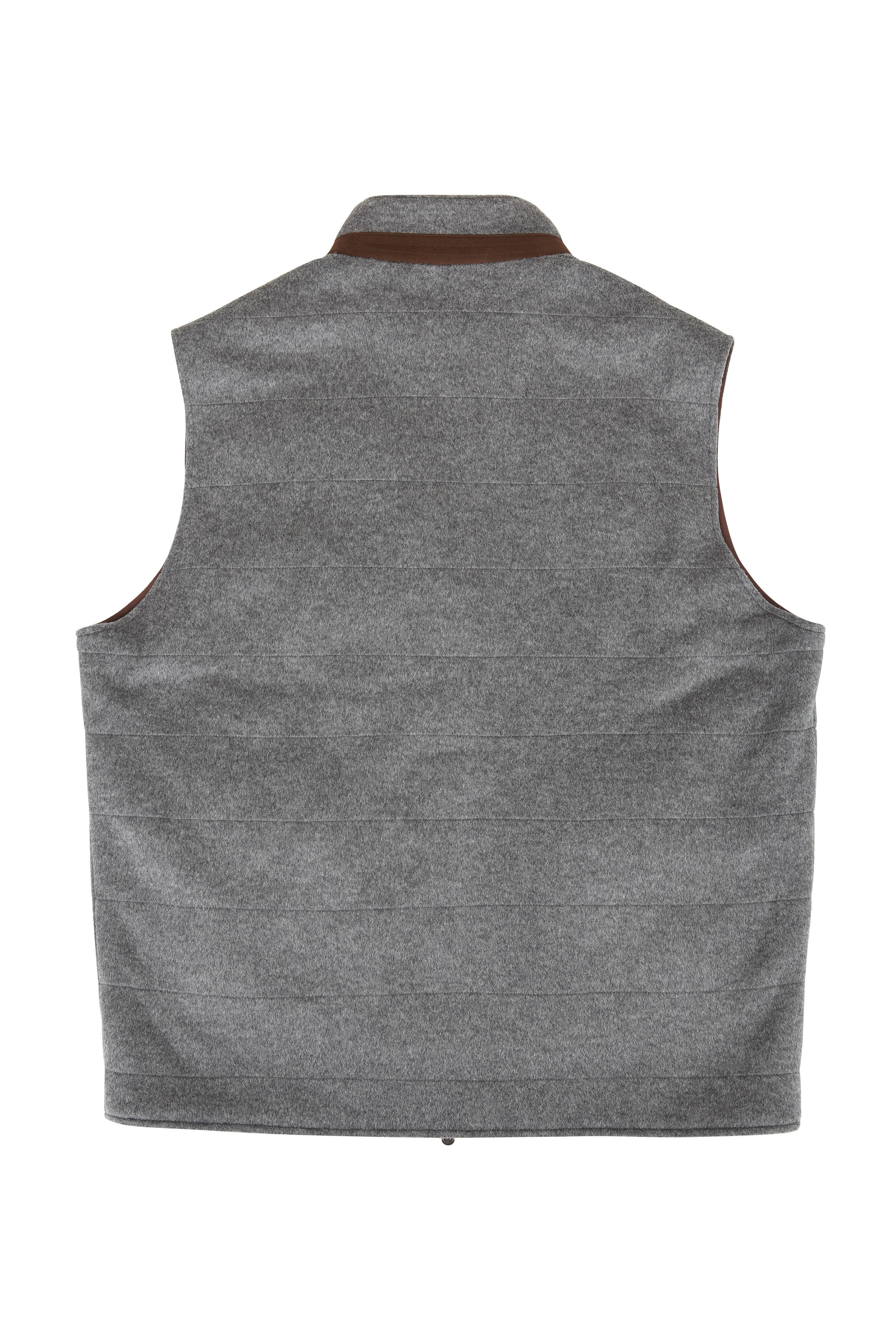 Peter Millar - Charcoal Flex Fleece Quilted Vest