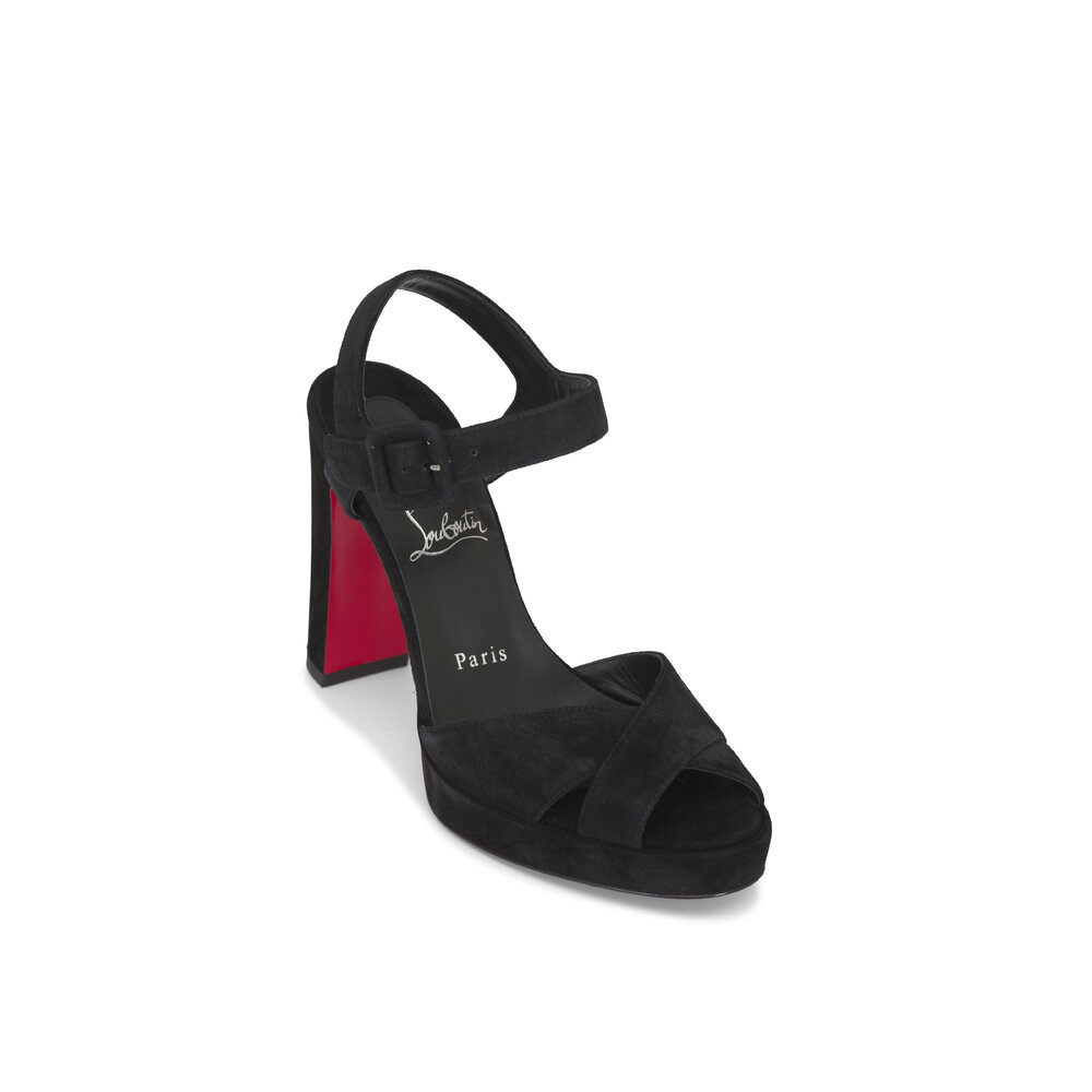 Christian Louboutin クロスストラップサンダル Christian Louboutin