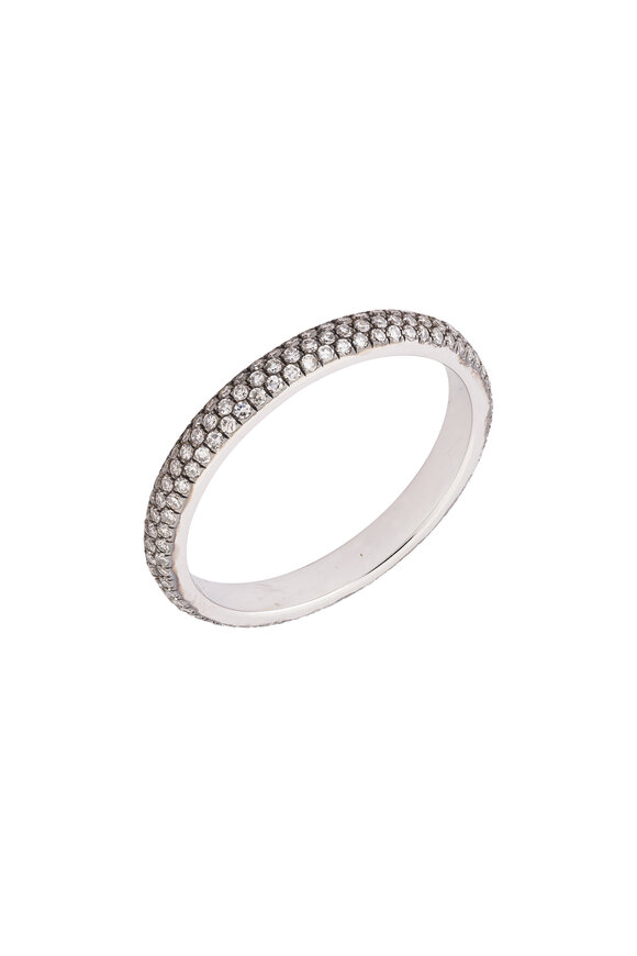 Kai Linz 14k White Gold Diamond Black Rhodium Ring - view 1