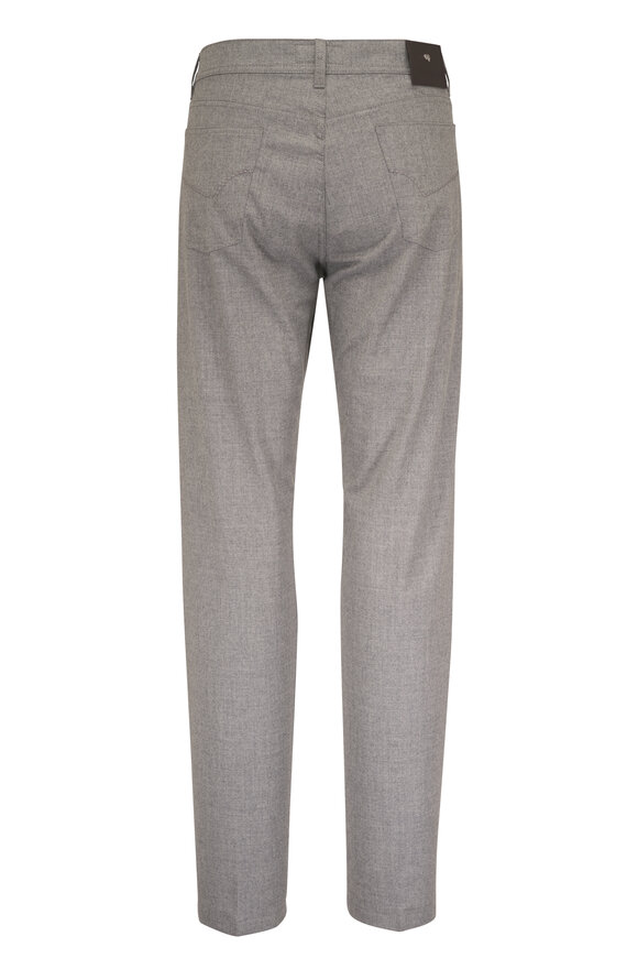 Marco Pescarolo Nerano Light Gray Flannel Five Pocket Pant - view 3
