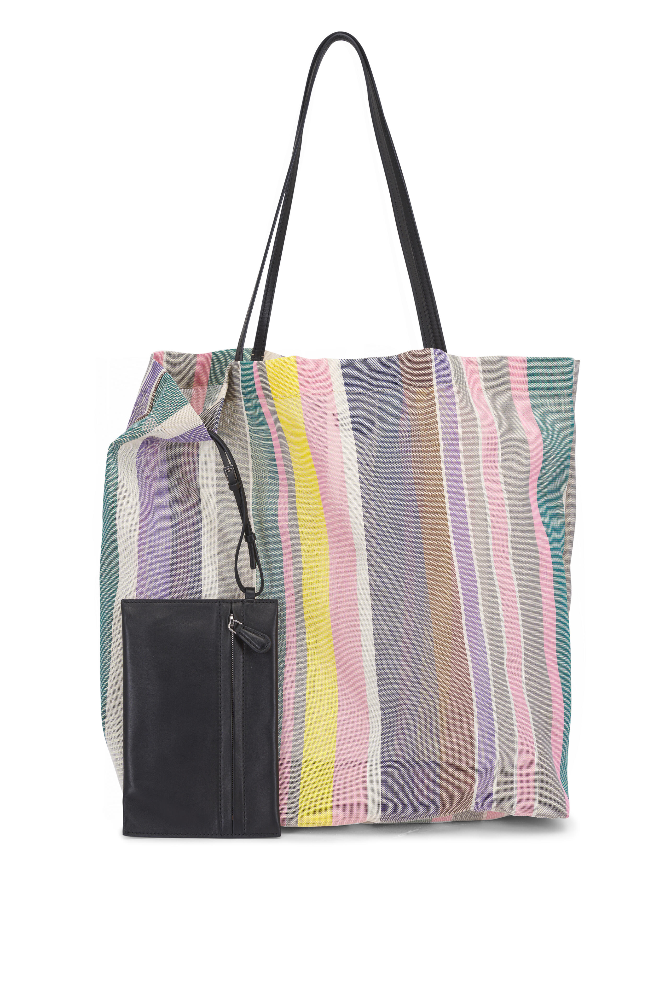 【PORTERNA】Rain stripe tote bag The Row - Barn Multicolor Stripe Tote Bag | Mitchell Stores