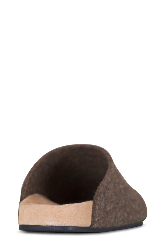 The Row Hudson Two Brown Wool Mule - view 3