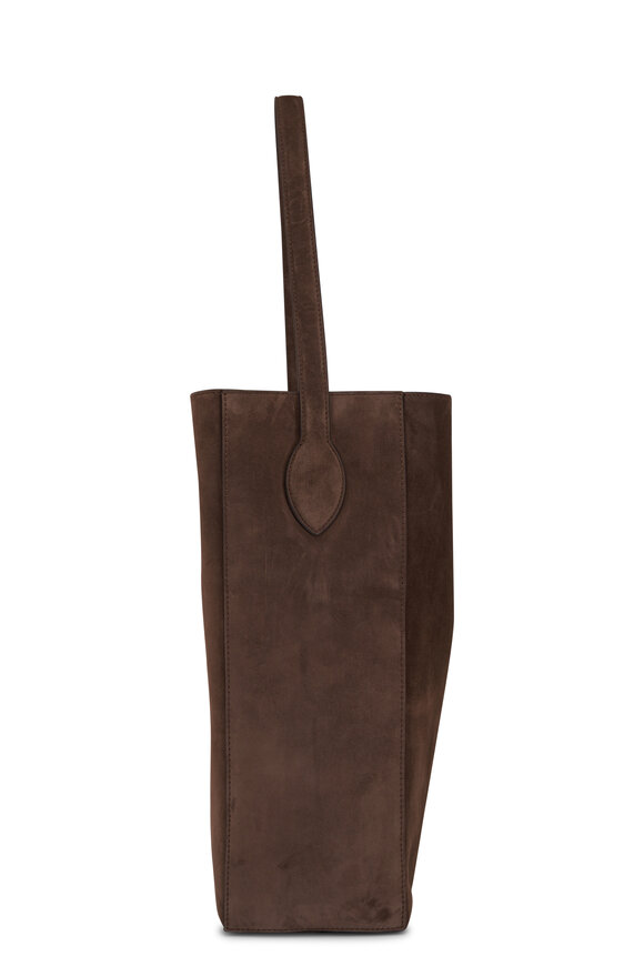 Khaite - Frida Toffee Suede Hobo Bag 