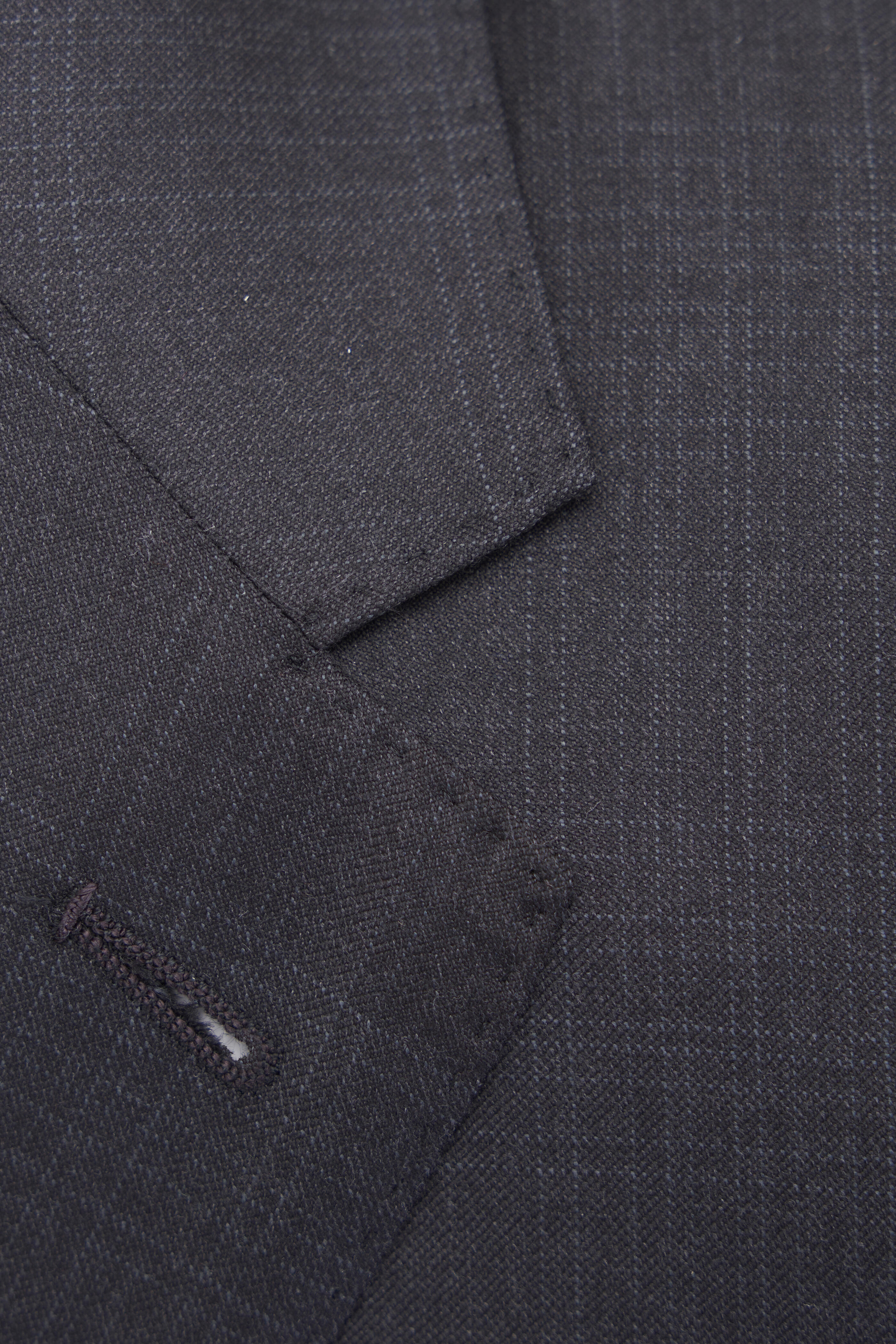 Zegna - Trofeo Black Plaid Wool Suit