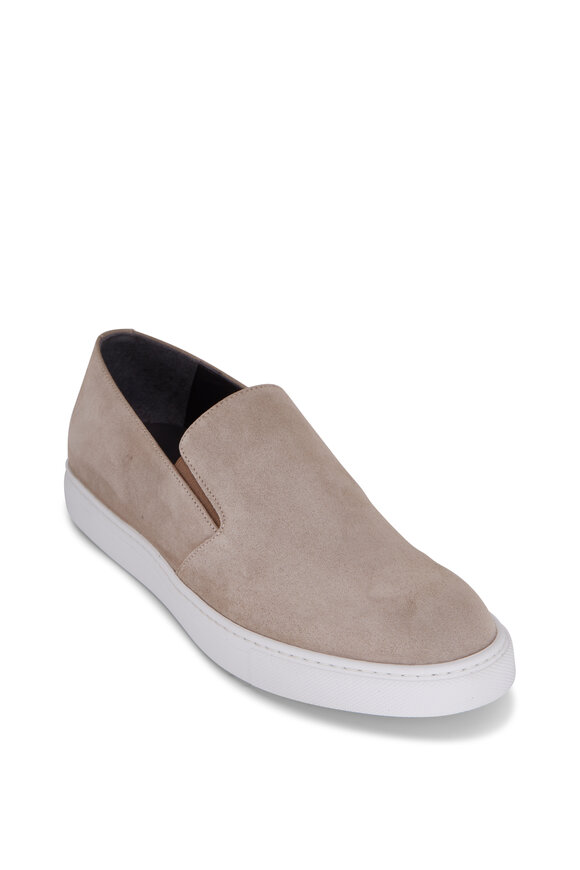 To Boot New York - Marius Ardesia Taupe L. Cach Suede Sneaker
