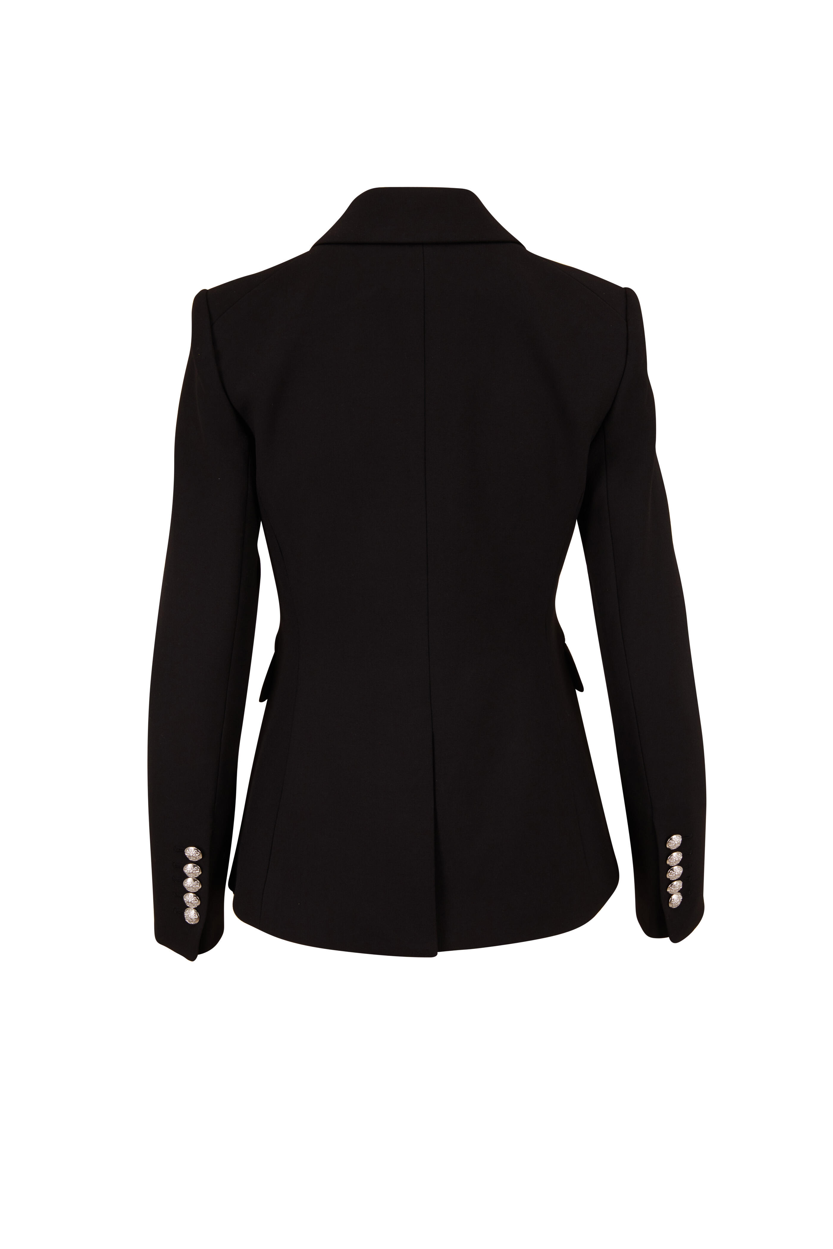 Veronica Beard - Miller Black Double-Breasted Dickey Jacket