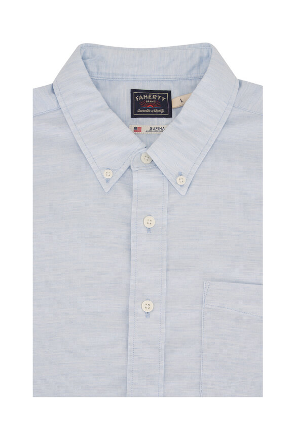 Faherty Brand - Oxford Blue Sport Shirt