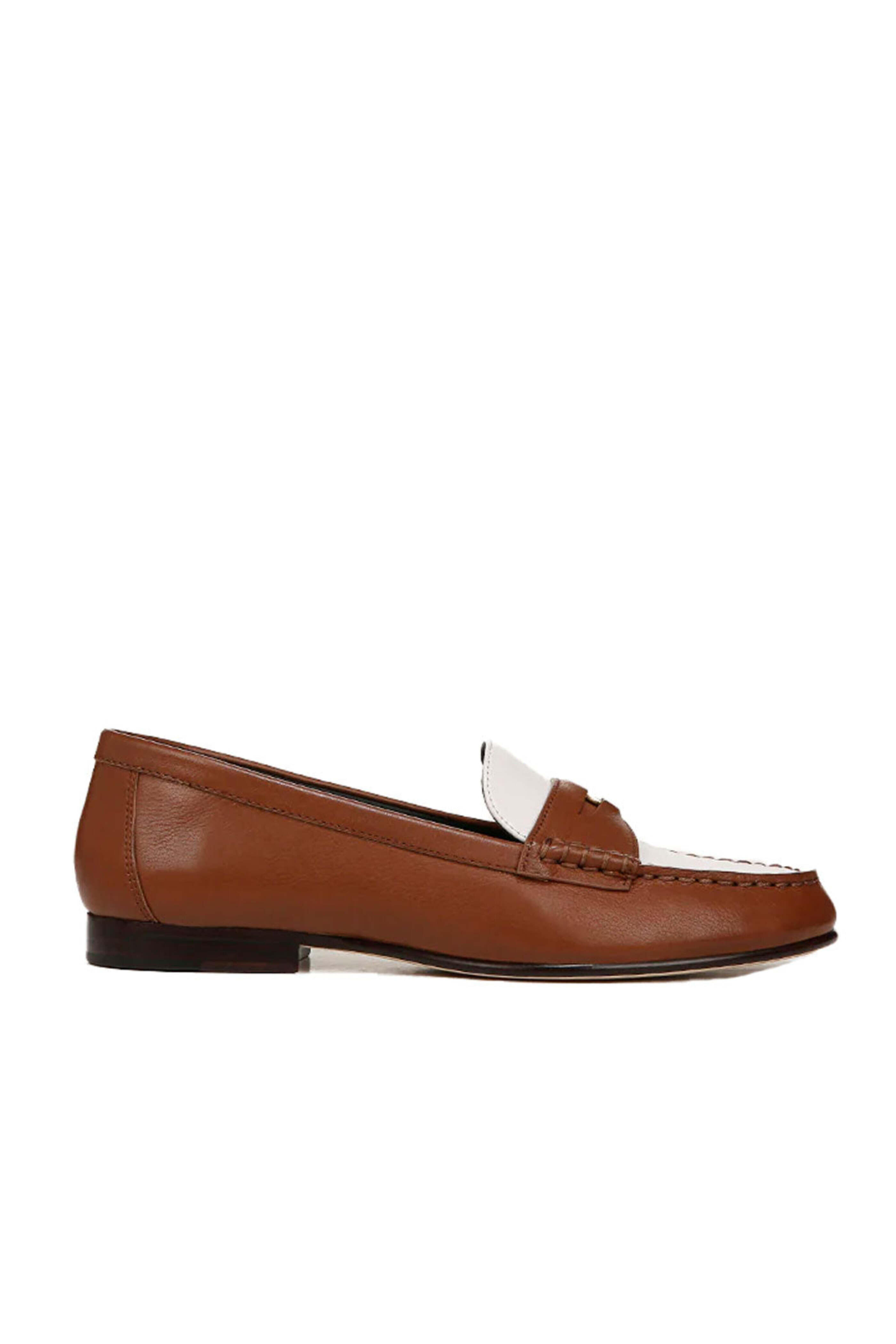 Veronica Beard - Penny Two Tone Loafer in Carmel and Lily