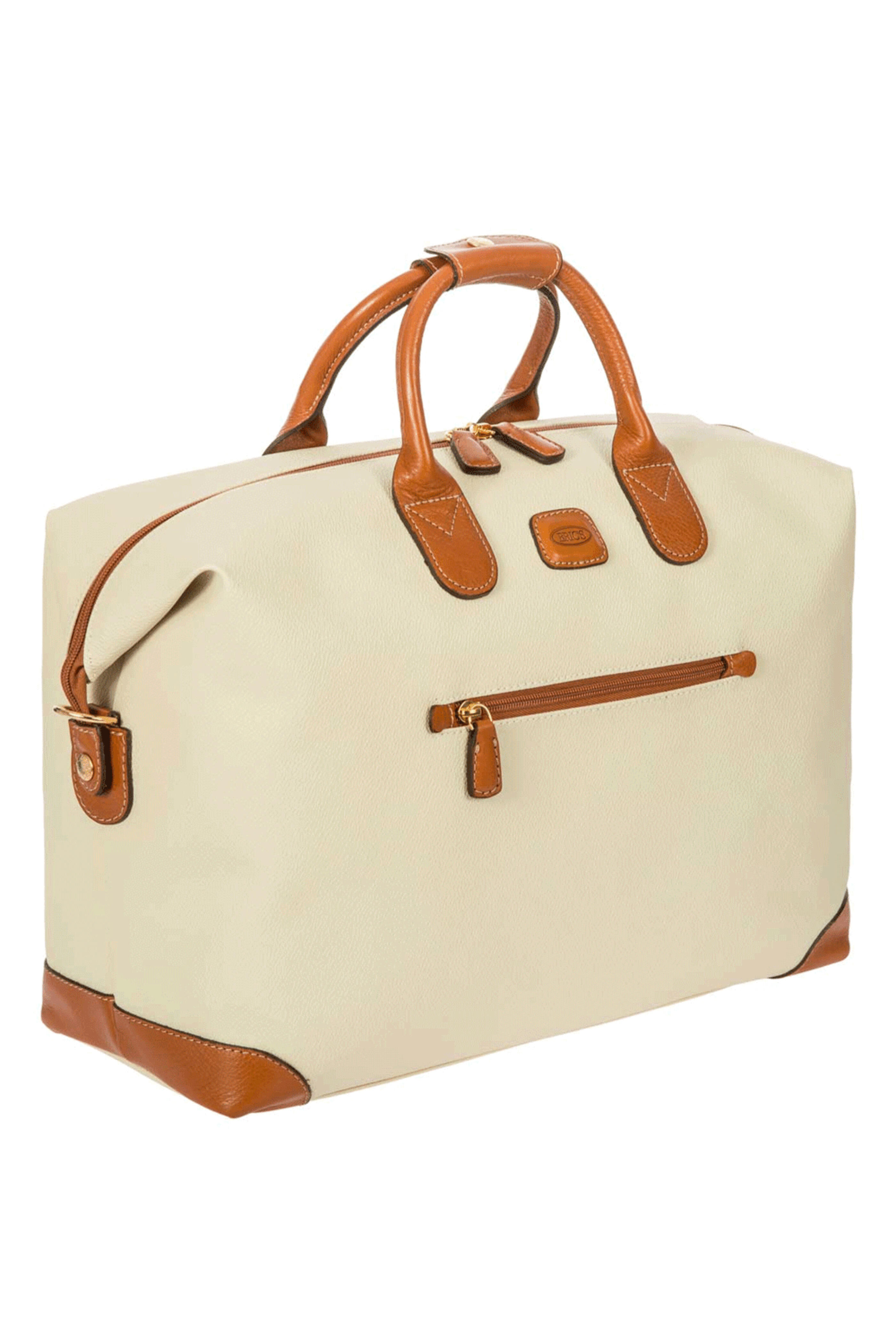 Brics - Firenze 18" Cargo Duffle Bag in Cream