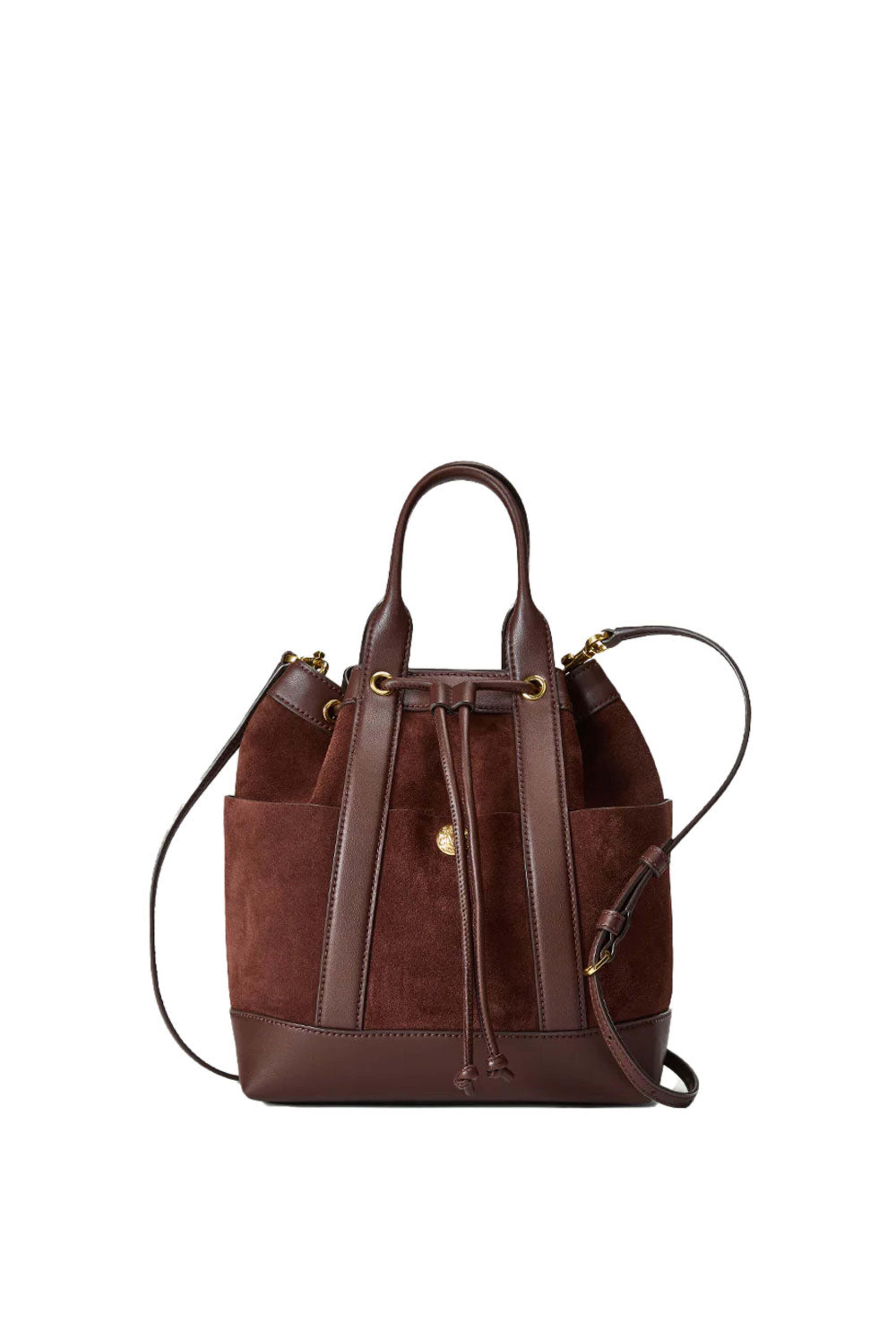 Veronica Beard - Goody Drawstring Bag in Chesnut