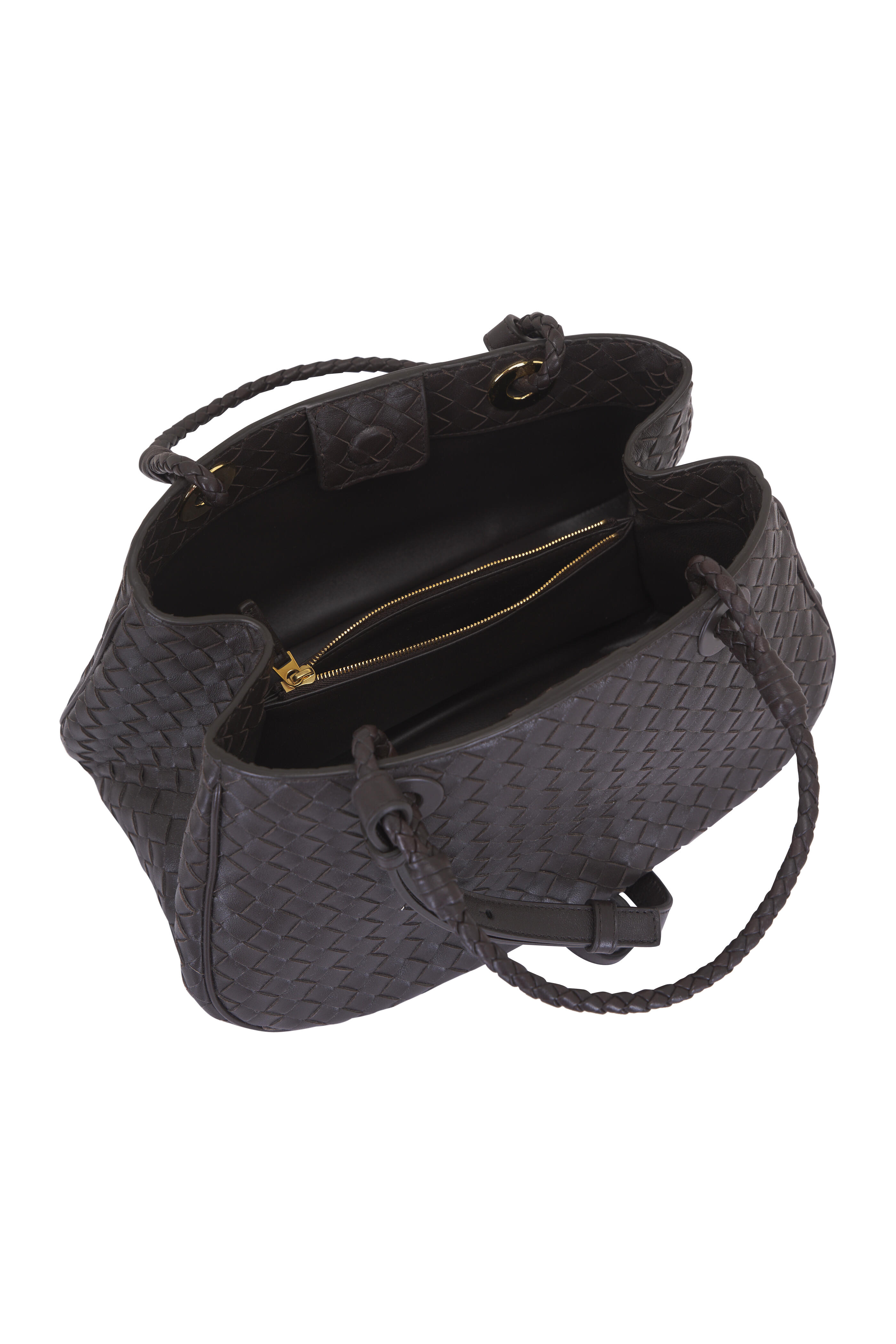 Bottega Veneta - Fondant Intrecciato Leather Basket Bag