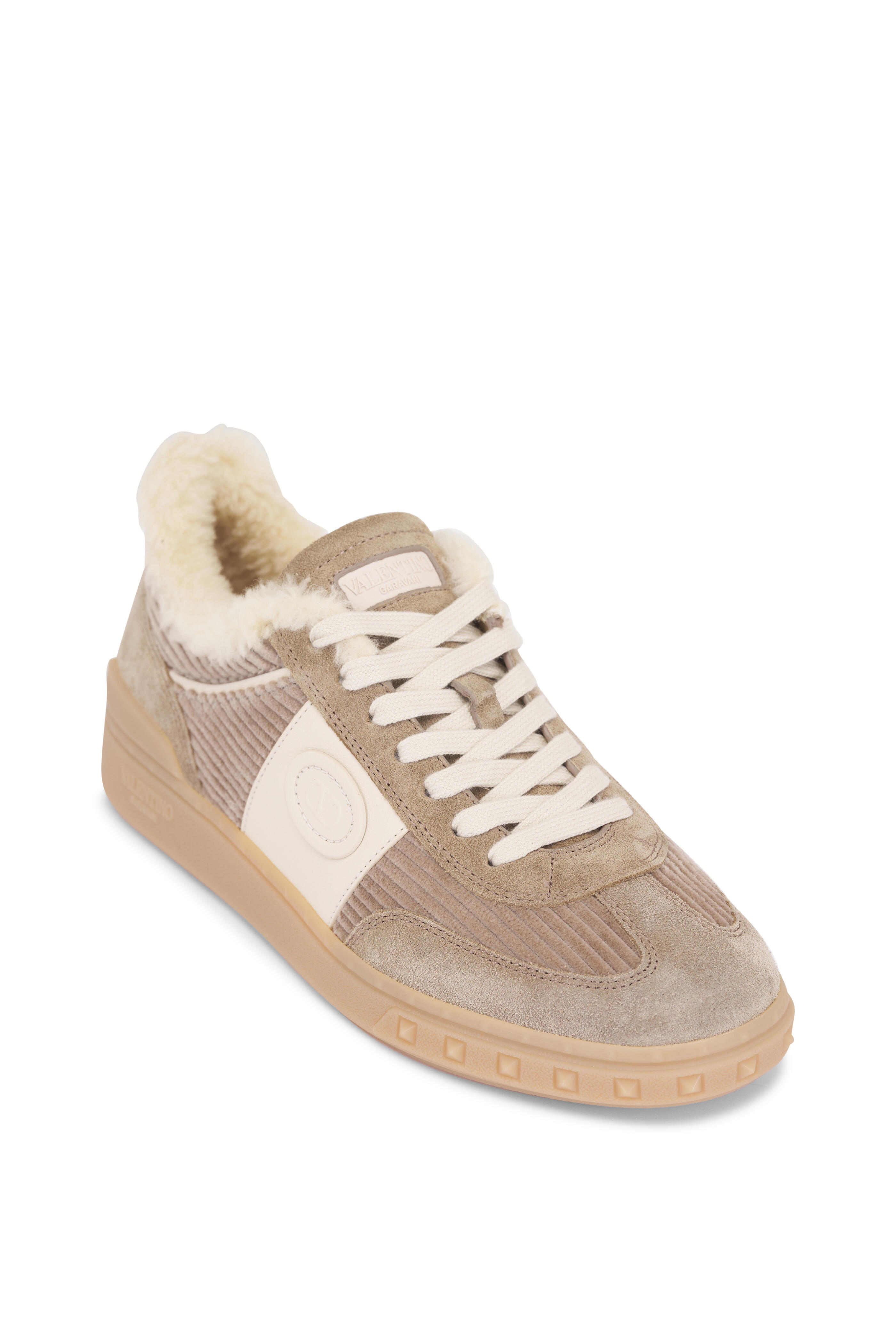 Valentino Garavani - Upvillage New Chinos Shearling Sneaker