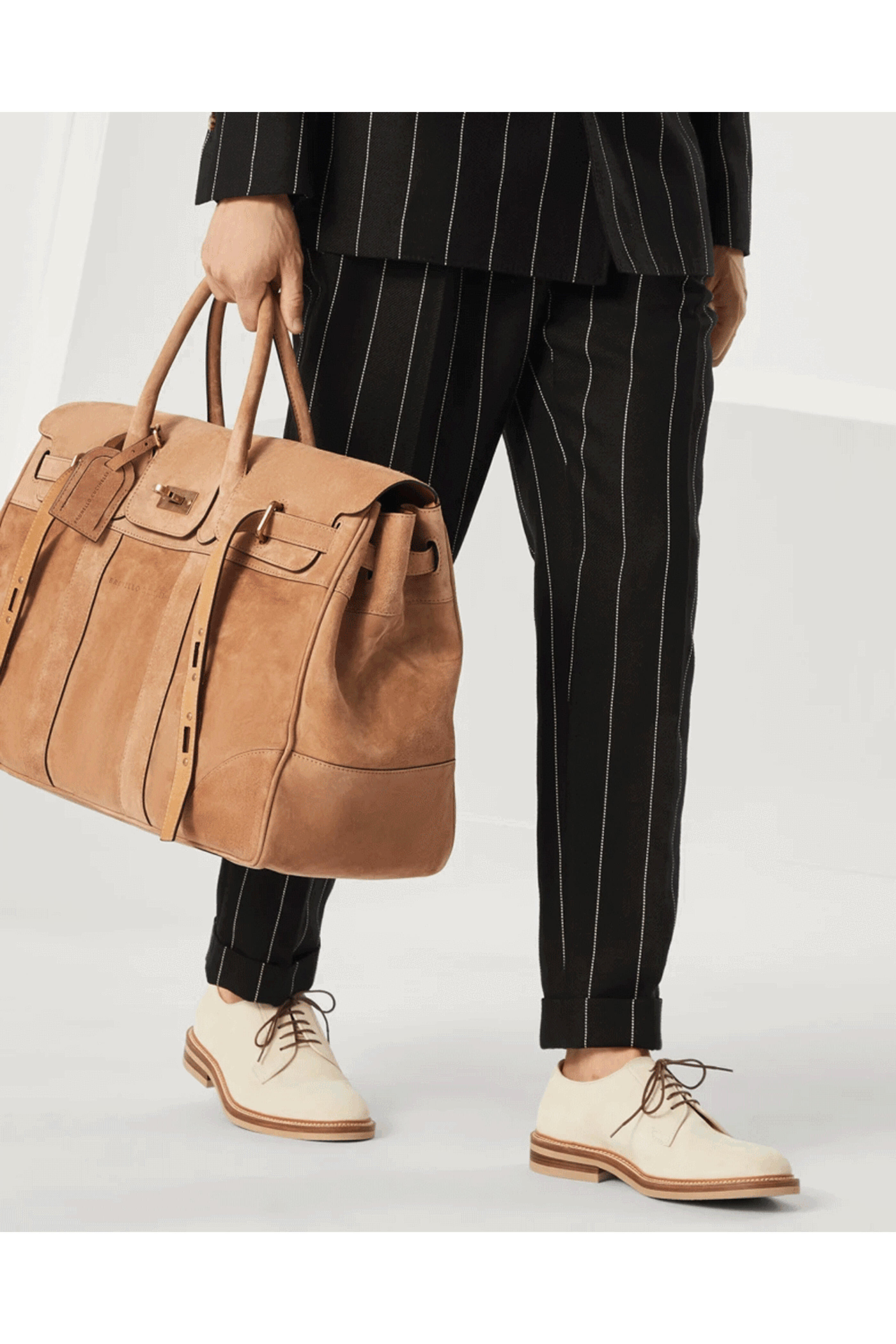 BRUNELLO CUCINELLI ♪ スエード バニティバッグ MBDLD2629 BRUNELLO CUCINELLI ♪ スエード バニティバッグ MBDLD2629