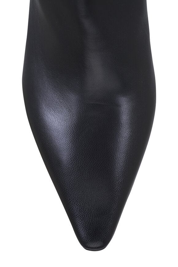 AGL Taylor Black Leather Bootie, 60mm - view 5