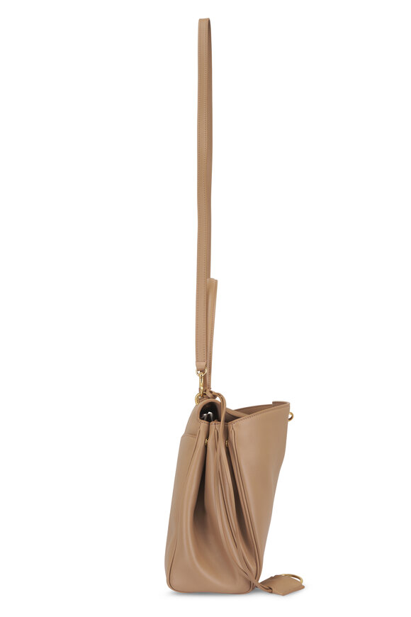 Balenciaga Medium Rodeo Latte Leather Top Handle Bag - view 4
