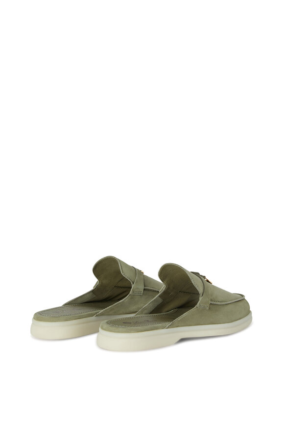 Loro Piana Summer Charms Walk Tea Room Suede Loafer - view 7