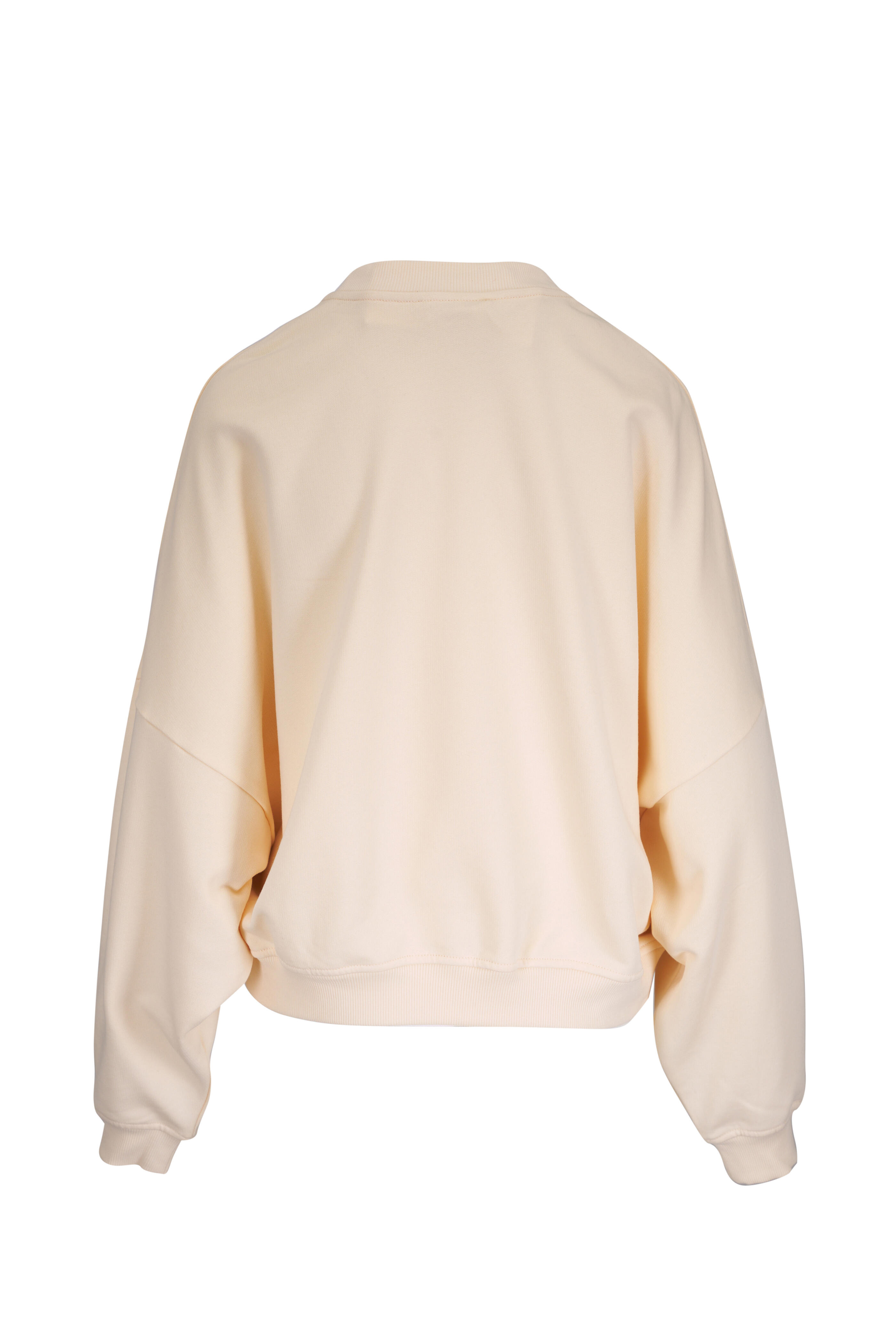 Marni - Ivory Logo Crewneck Sweatshirt