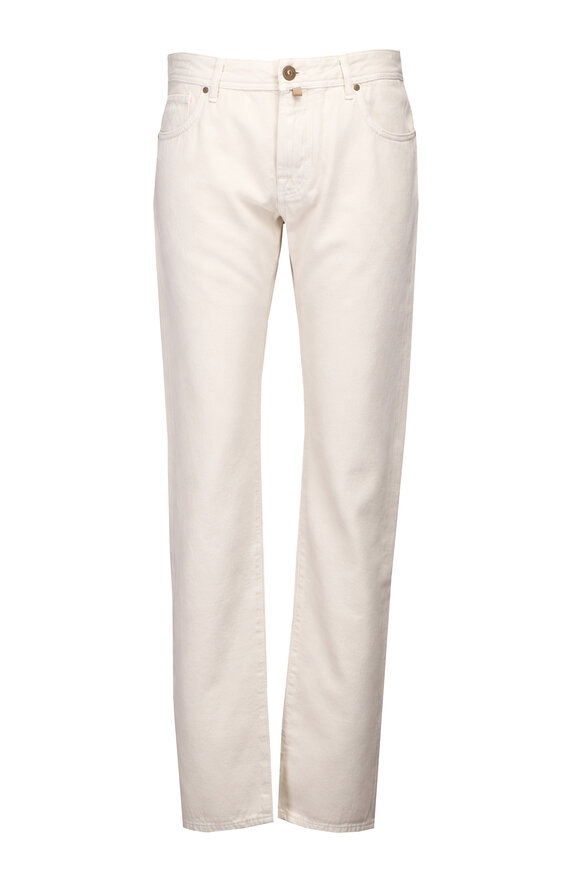Jacob Cohen Bard Fast Beige Five Pocket Pant - view 1