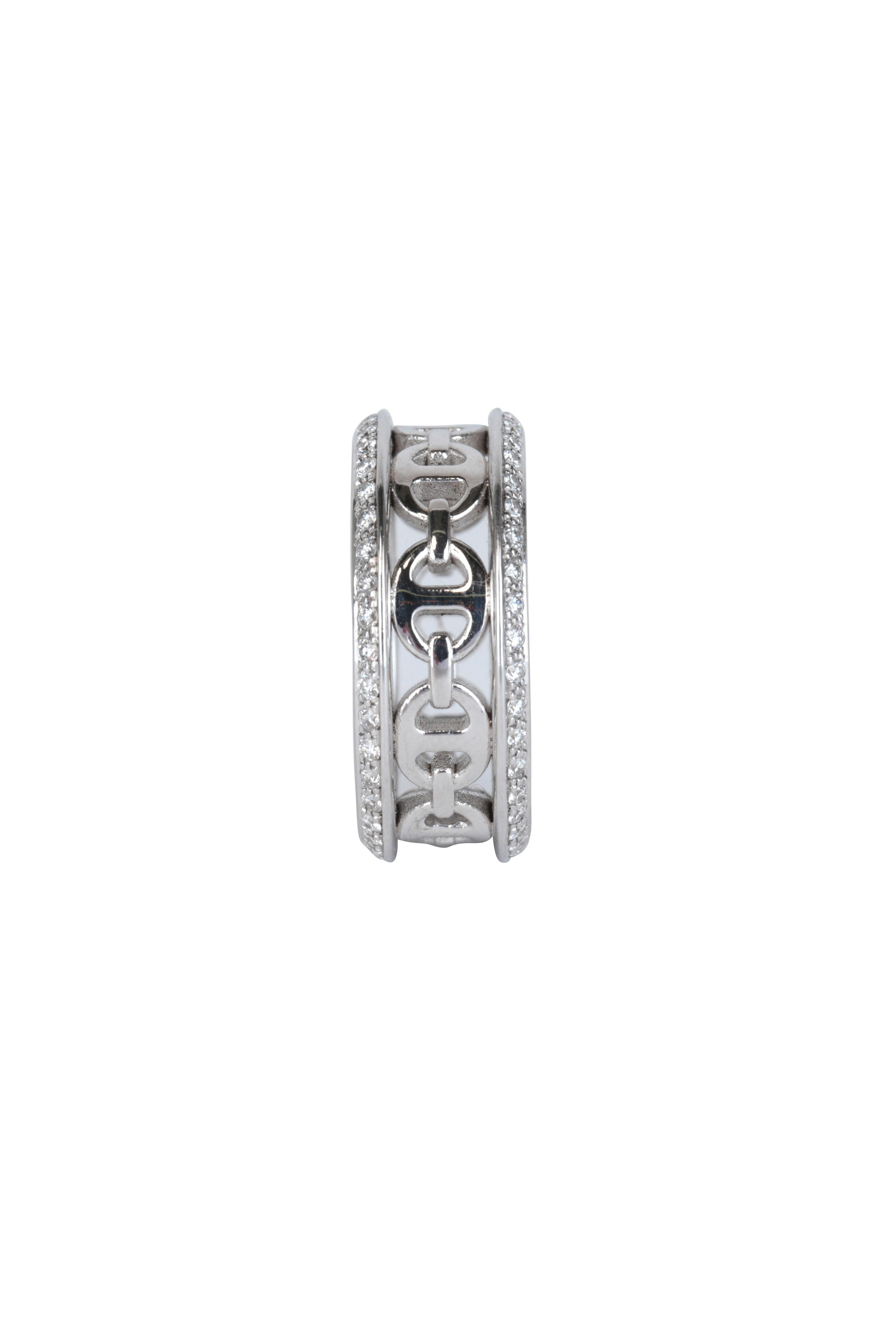Hoorsenbuhs - 18K White Gold Chassis II Diamond Ring