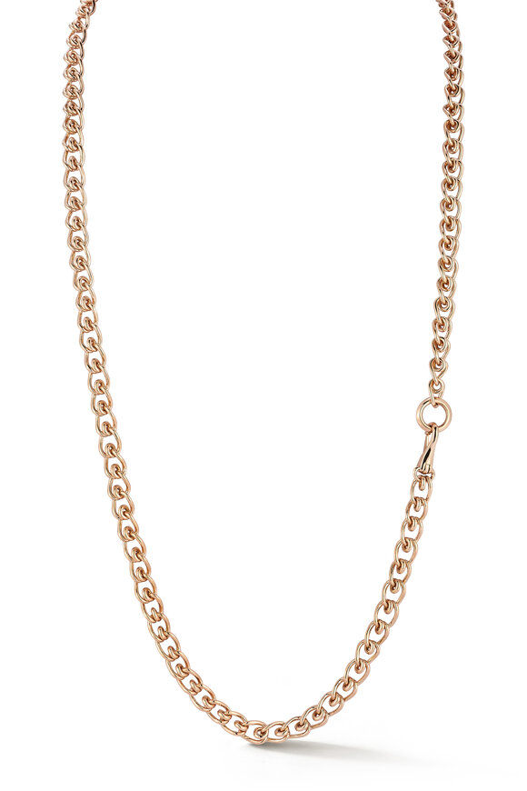 Walters Faith Rose Gold Coil Chain Necklace