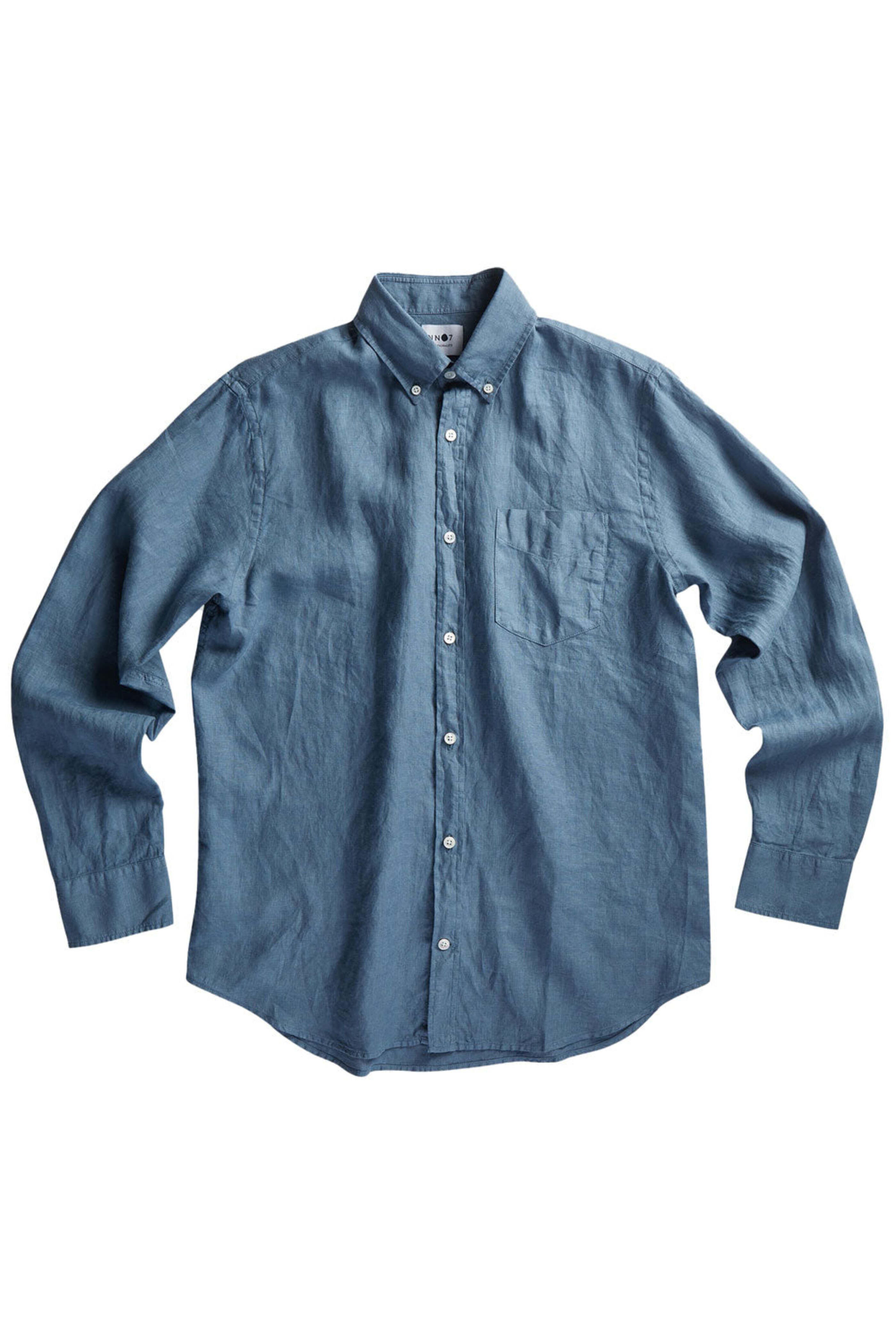 Nn07 - Levon Shirt in Swedish Blue