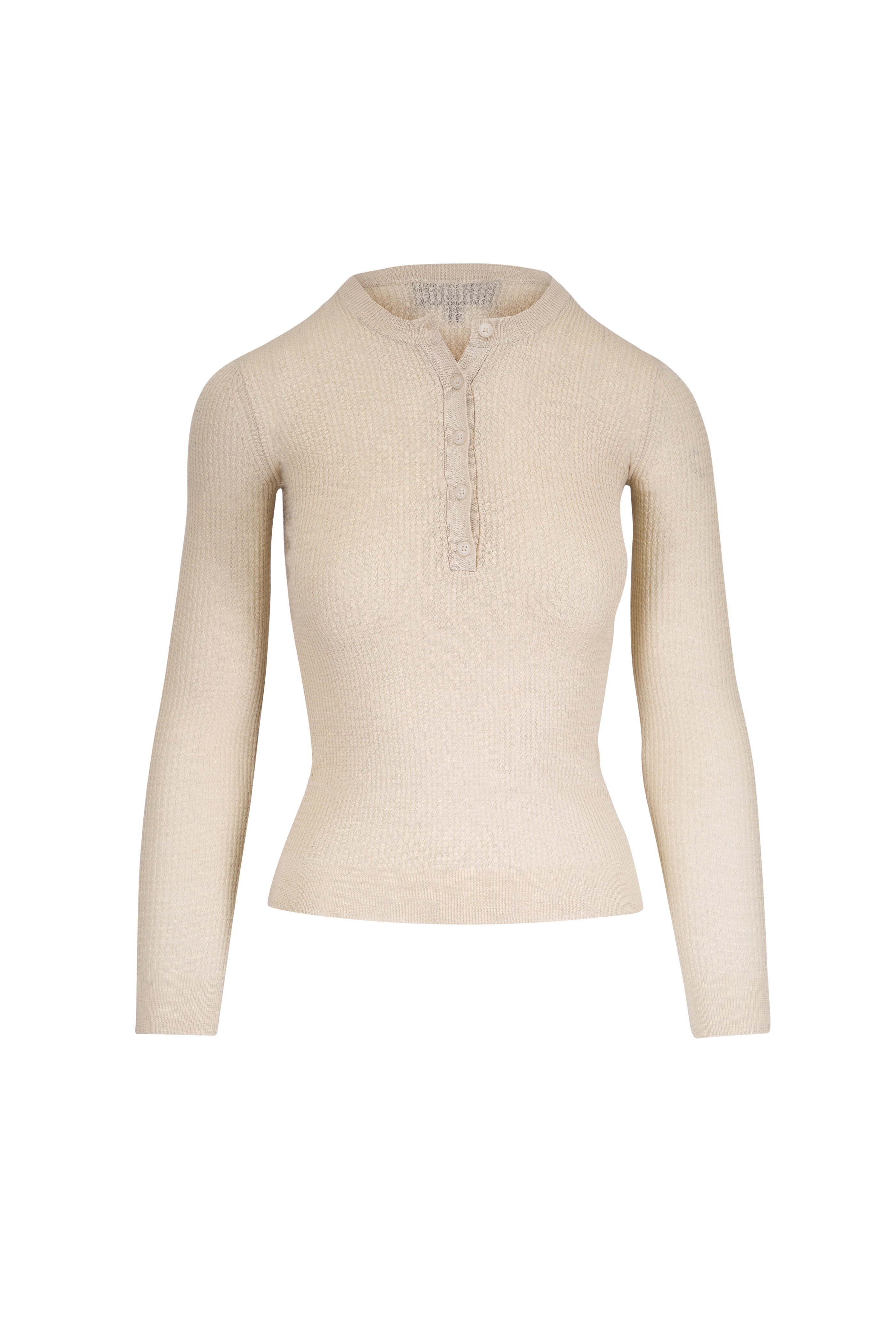 Nili Lotan - Bijoux Tusk Henley Sweater
