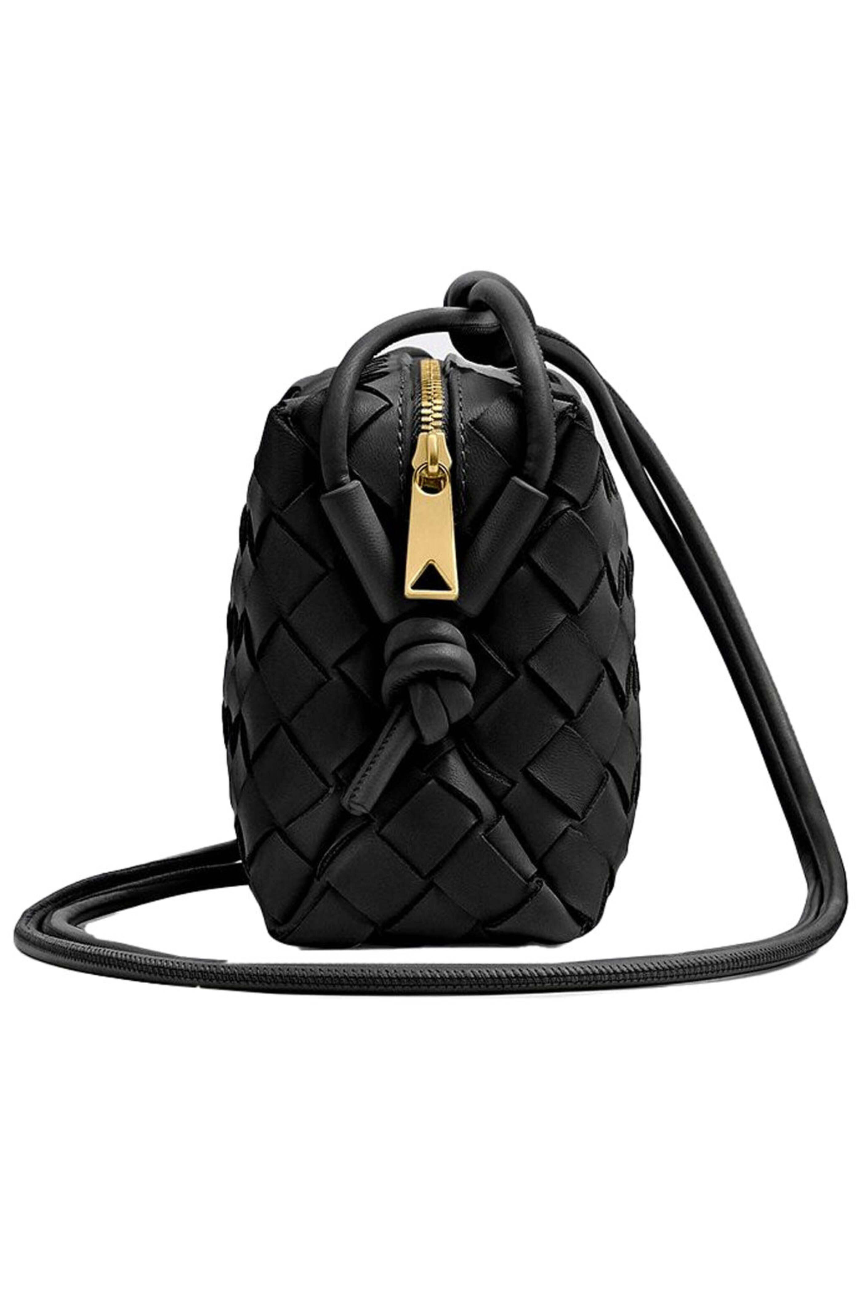Bottega Veneta - Mini Loop Camera Bag in Black | Mitchell Stores