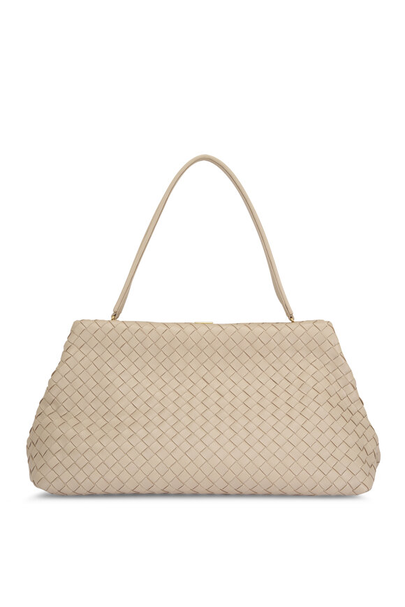 Bottega Veneta The 1998 Ecru Intrecciato Leather Top Handle Bag - view 3