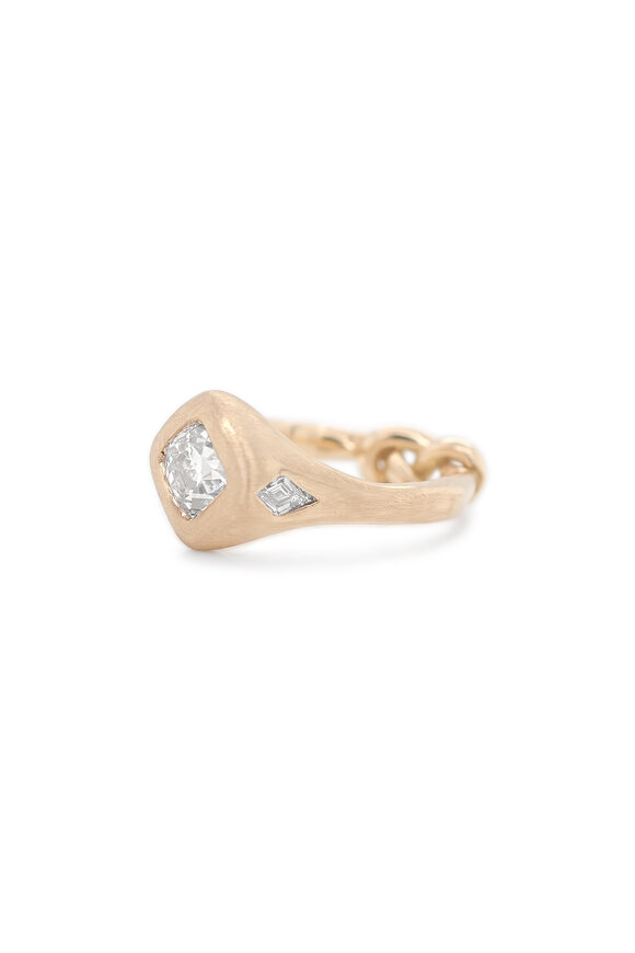 Kali Zoe 18k Yellow Gold Eight Knot Ring - view 1