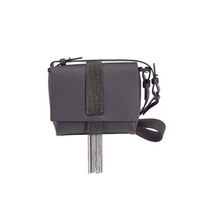 ショルダーバッグ・ポシェット Brunello Cucinelli Crossbody Bag 送料無料》 BRUNELLO CUCINELLI suede bag w Precious Chain
