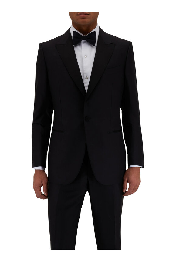 Zegna - Solid Navy Trofeo™ 600 Evening Tuxedo