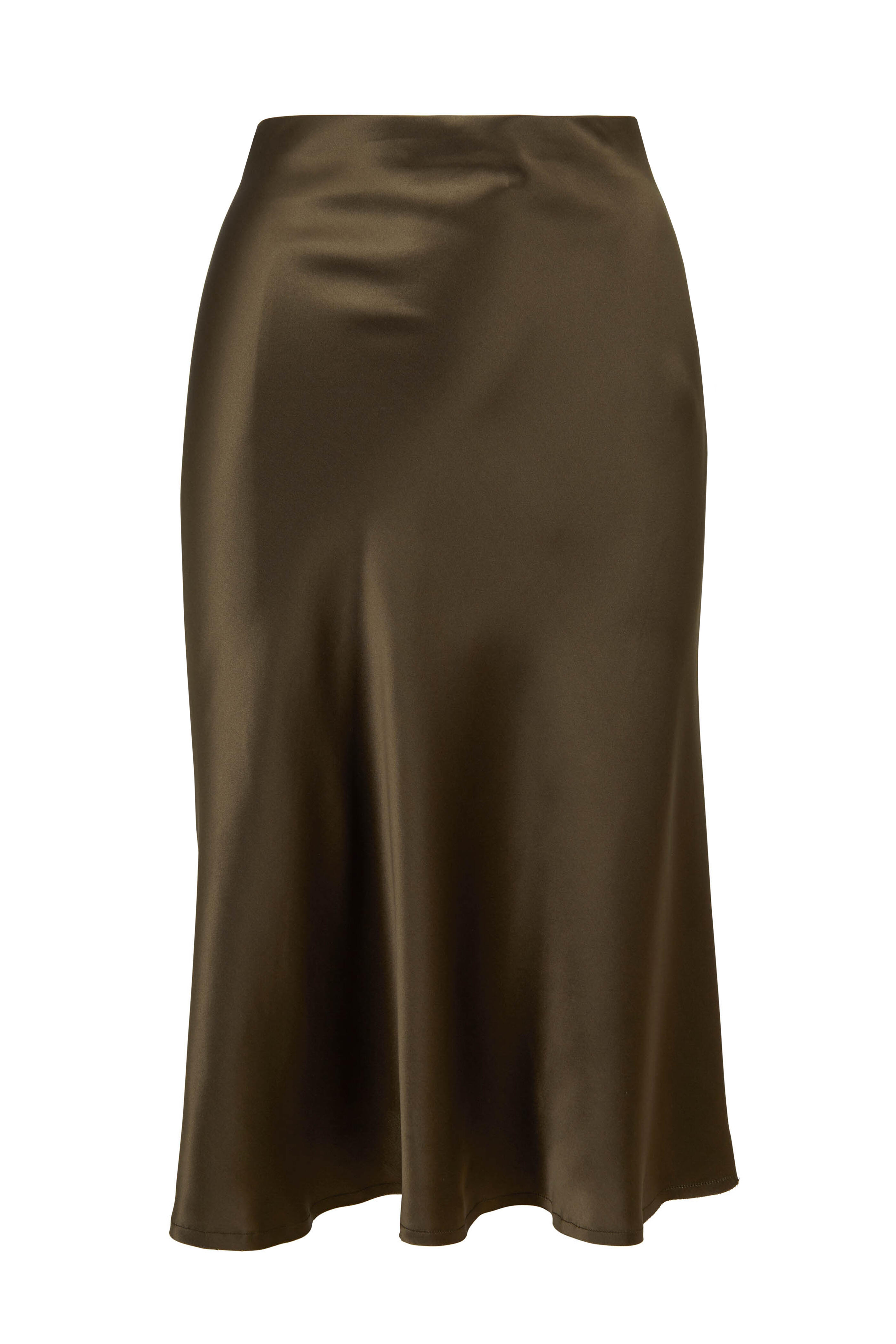 Nili Lotan - Lane Army Green Pull-On Skirt