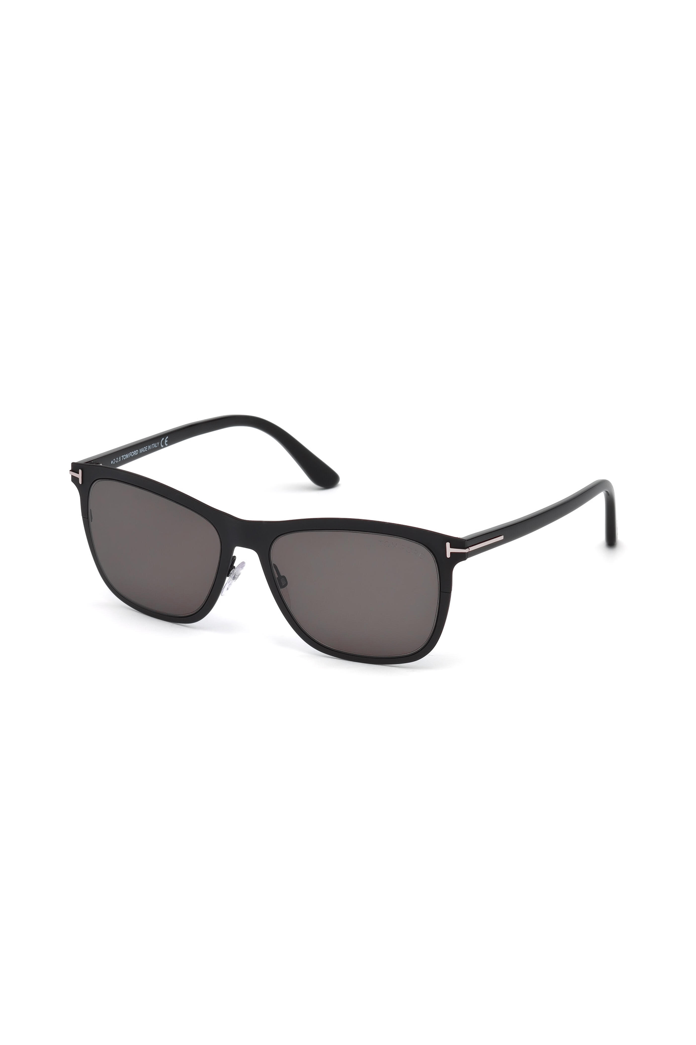 Tom Ford Eyewear - Alasdhair Matte Black & Smoke Sunglasses