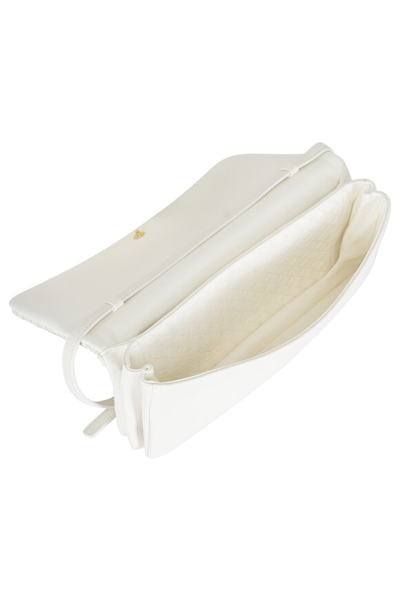 Bottega Veneta The 70 Alabaster Intrecciato Leather Bag - view 5