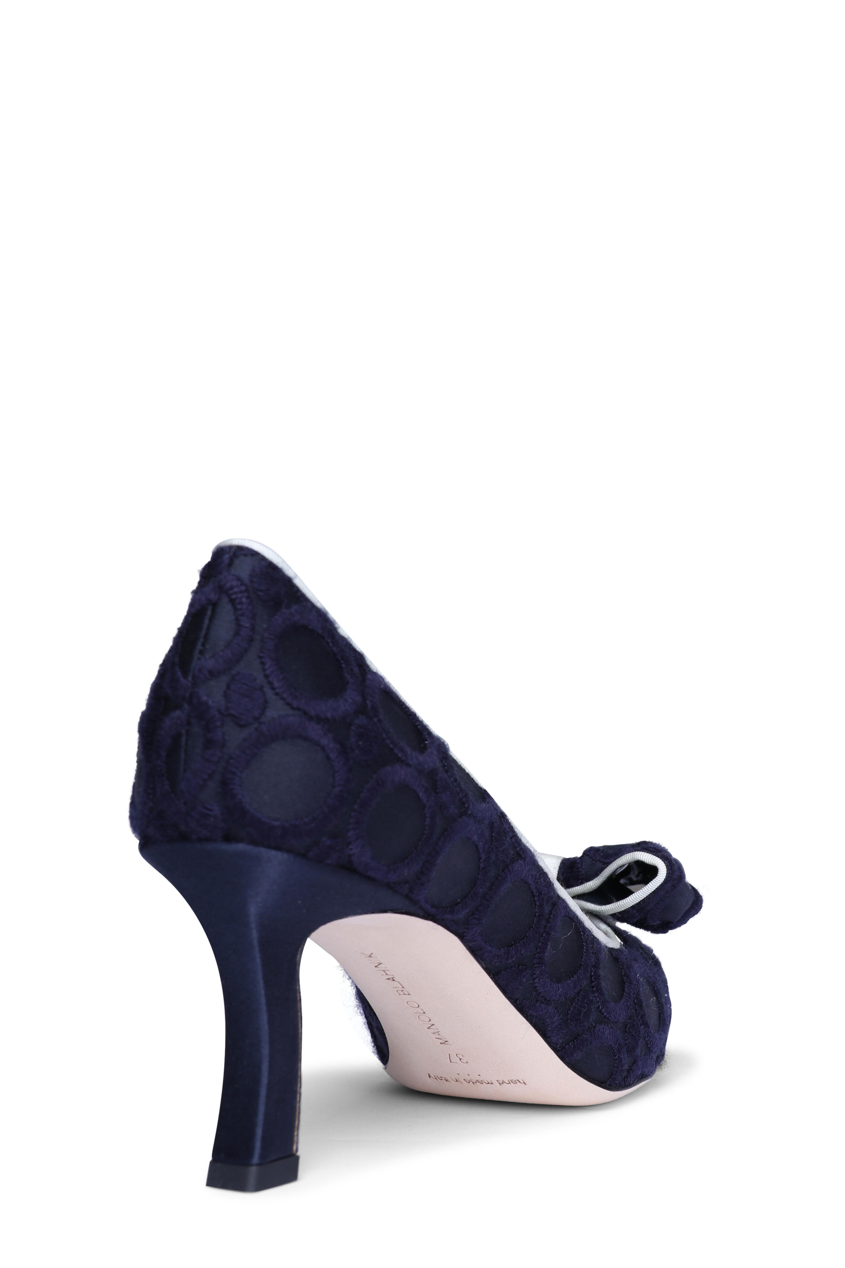 MANOLO BLAHNIK ポインテッドトゥキャロリンタイプ 式典36.5 MANOLO BLAHNIK ポインテッドトゥキャロリンタイプ 式典36.5