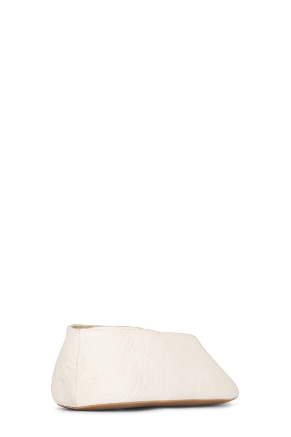 The Row Fay Flat Two Shell Leather Flat - view 3
