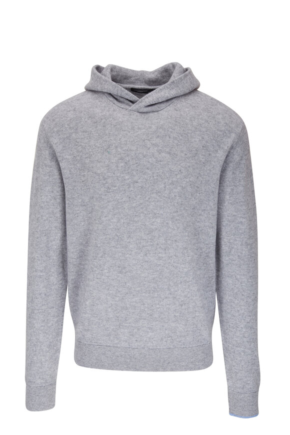 Greyson - Koko Gray Wool & Cashmere Hoodie