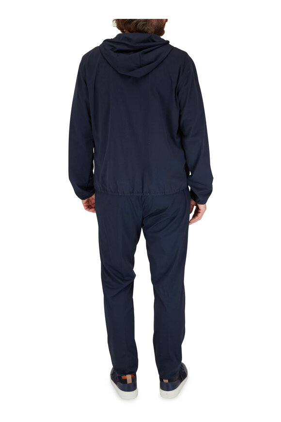 TMB - Navy Techno Zip Hoodie